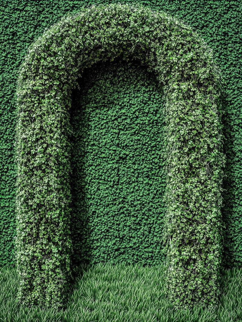 Green Archway of Foliage
