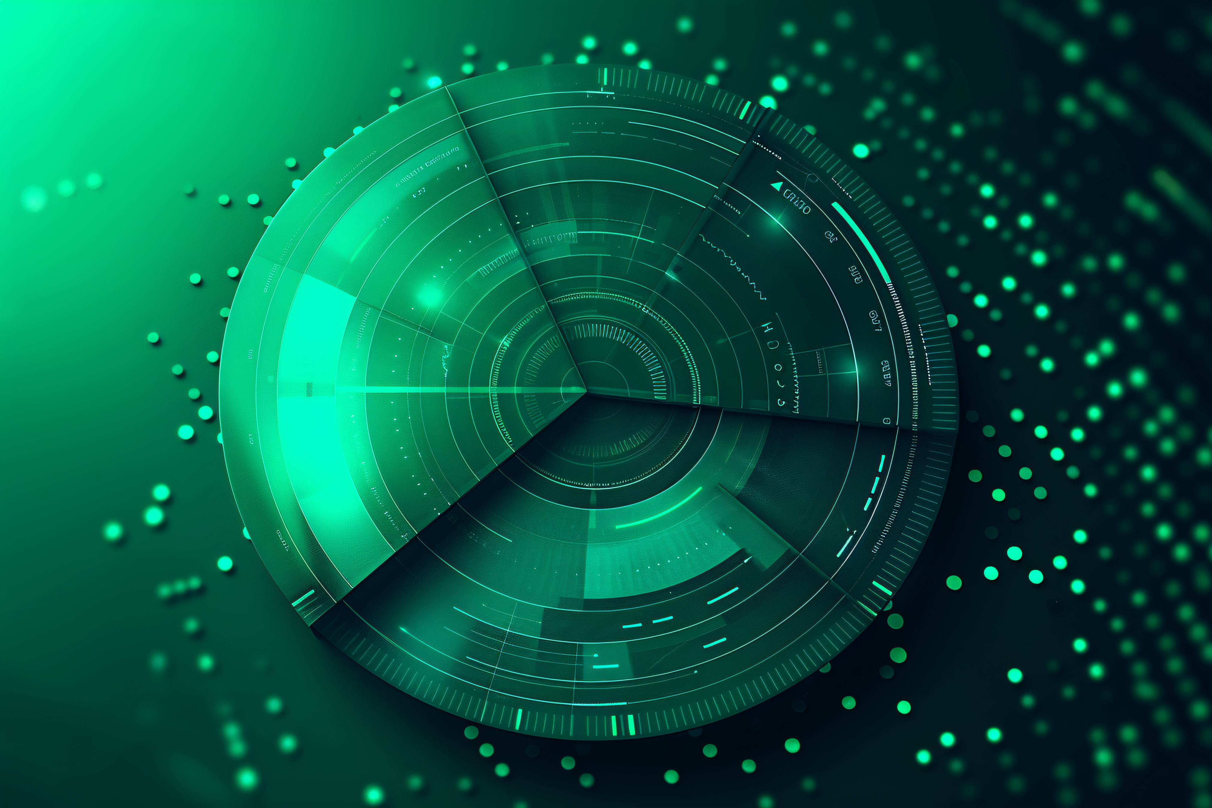 Green Futuristic HUD
