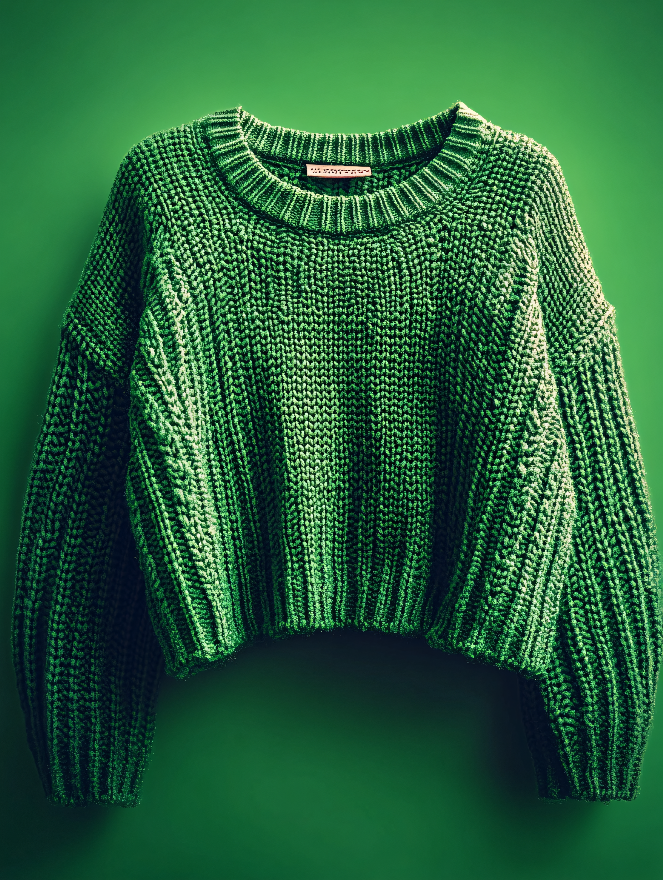 Green Knit Sweater