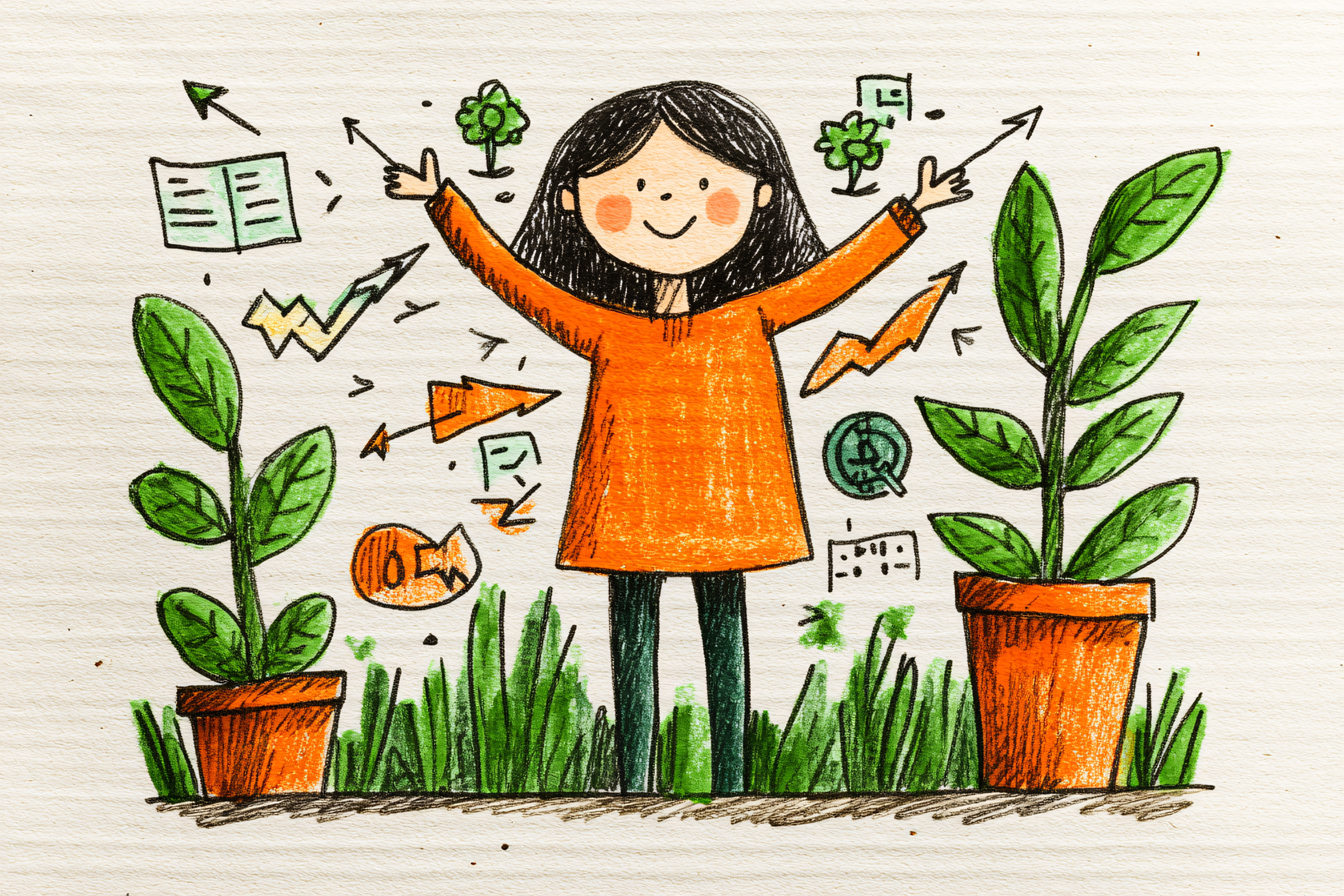 Growing Investment Concept