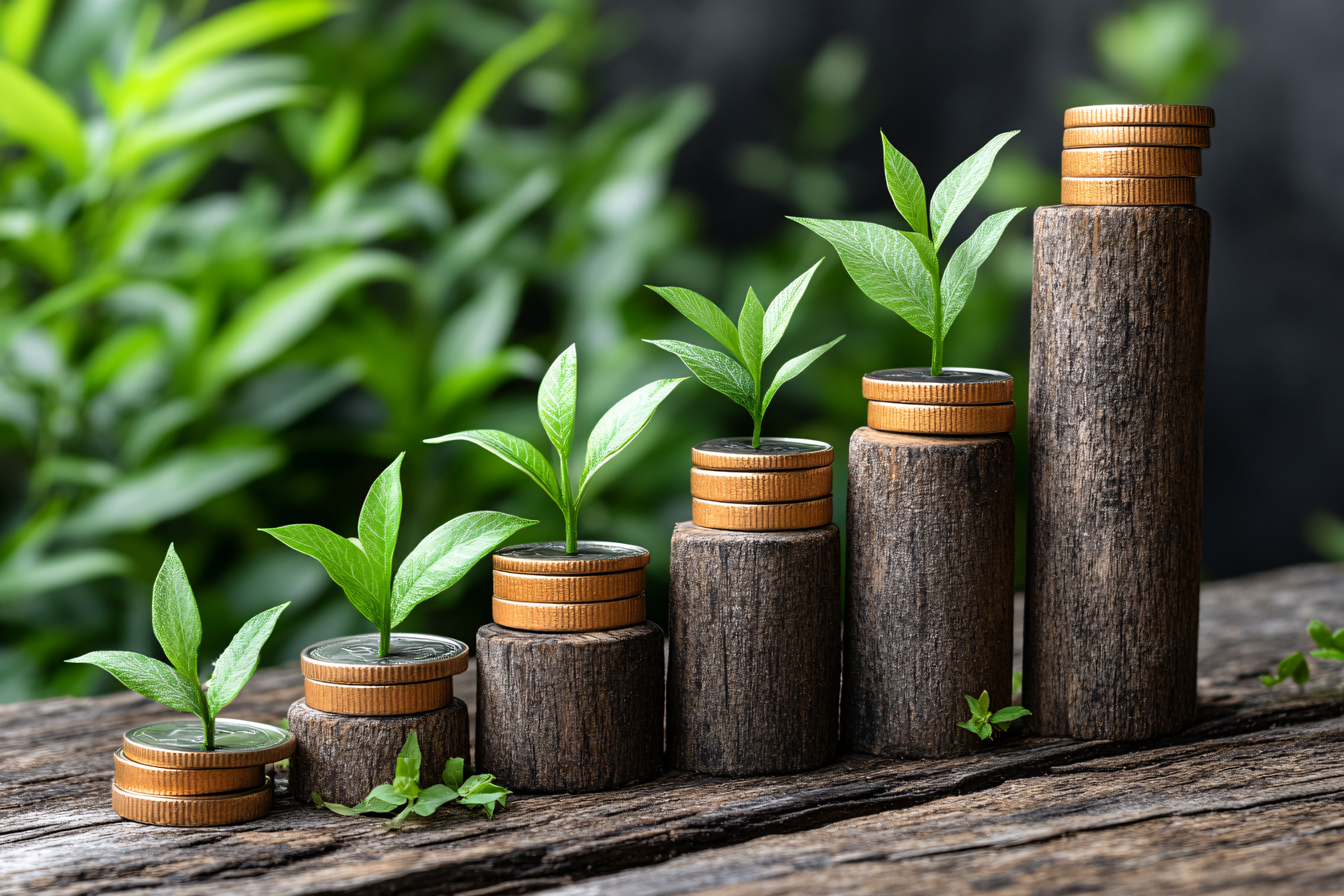 Growing Money And Plants