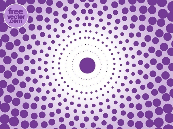 Halftone Background Free Vector