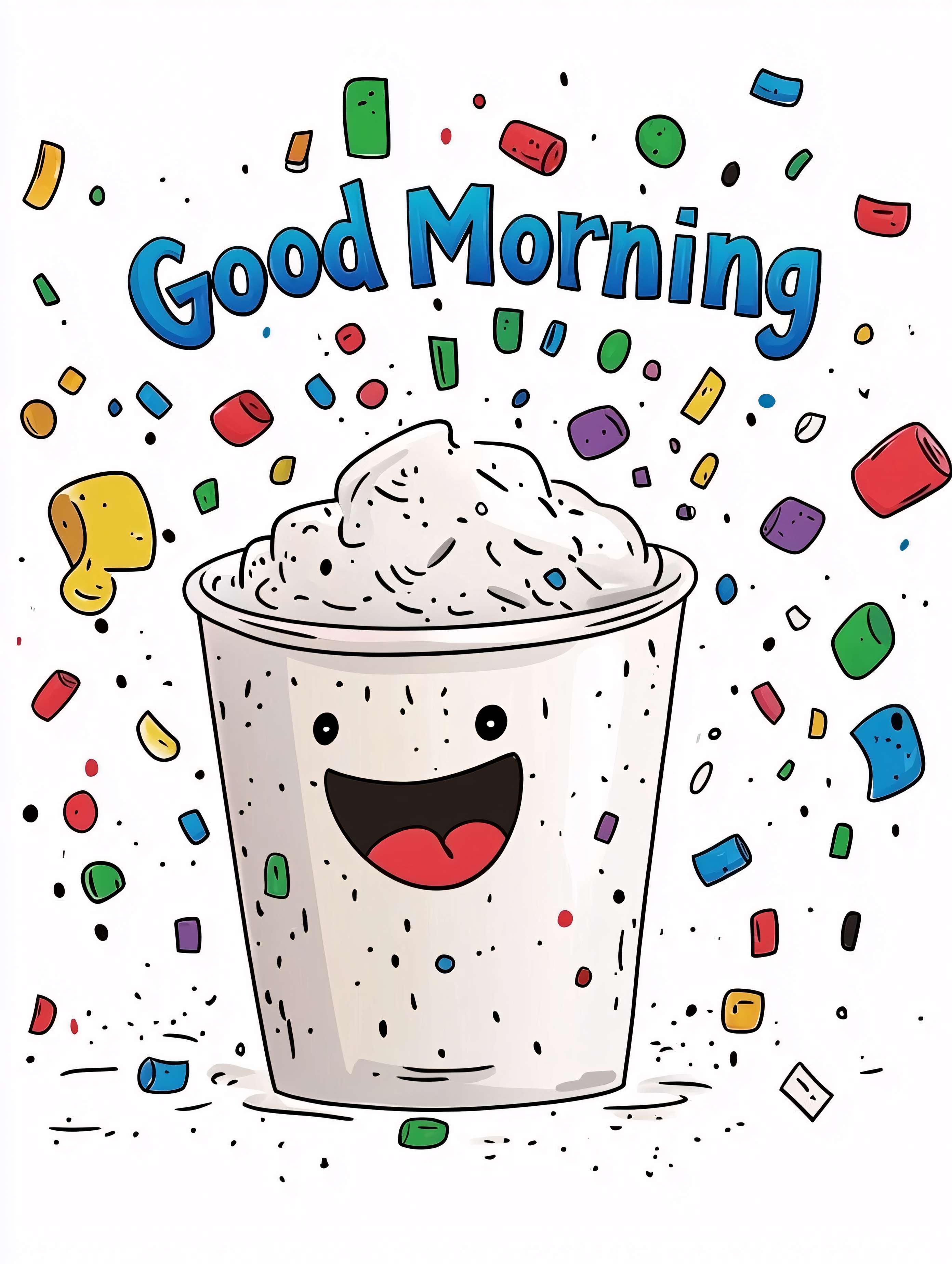 Happy Cup Good Morning