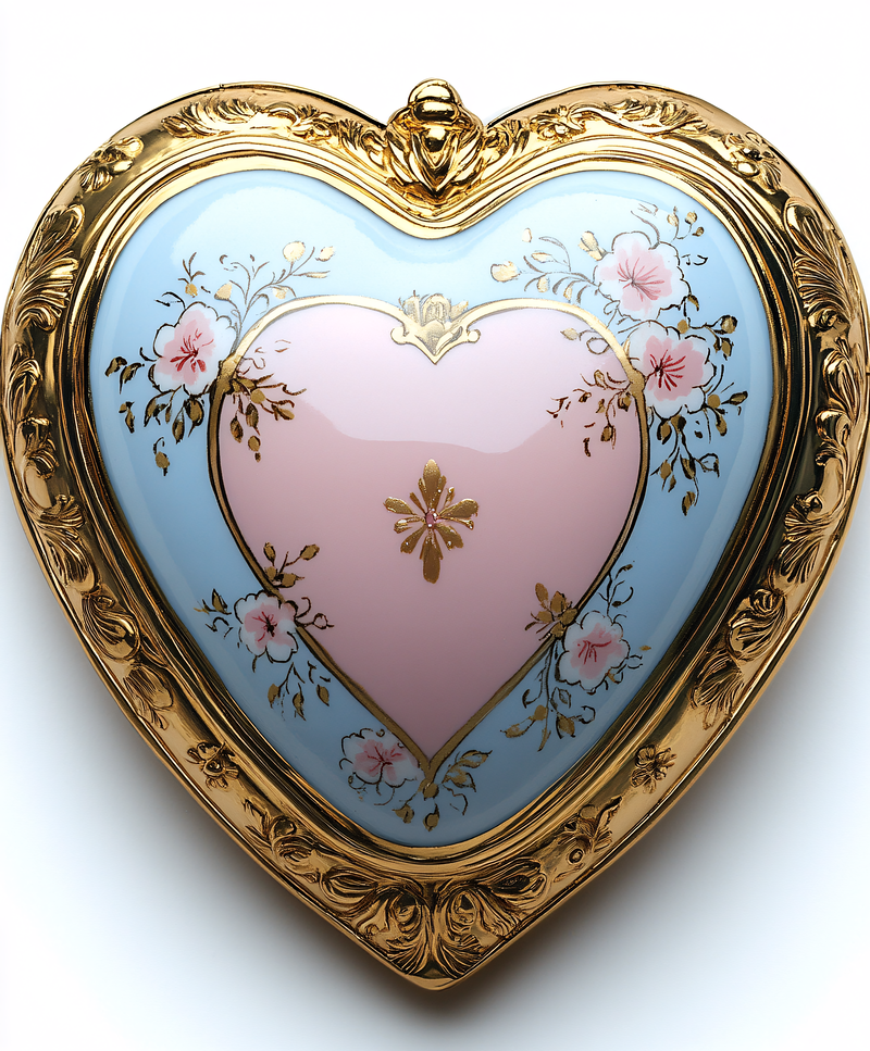 Heart-Shaped Jewelry Box