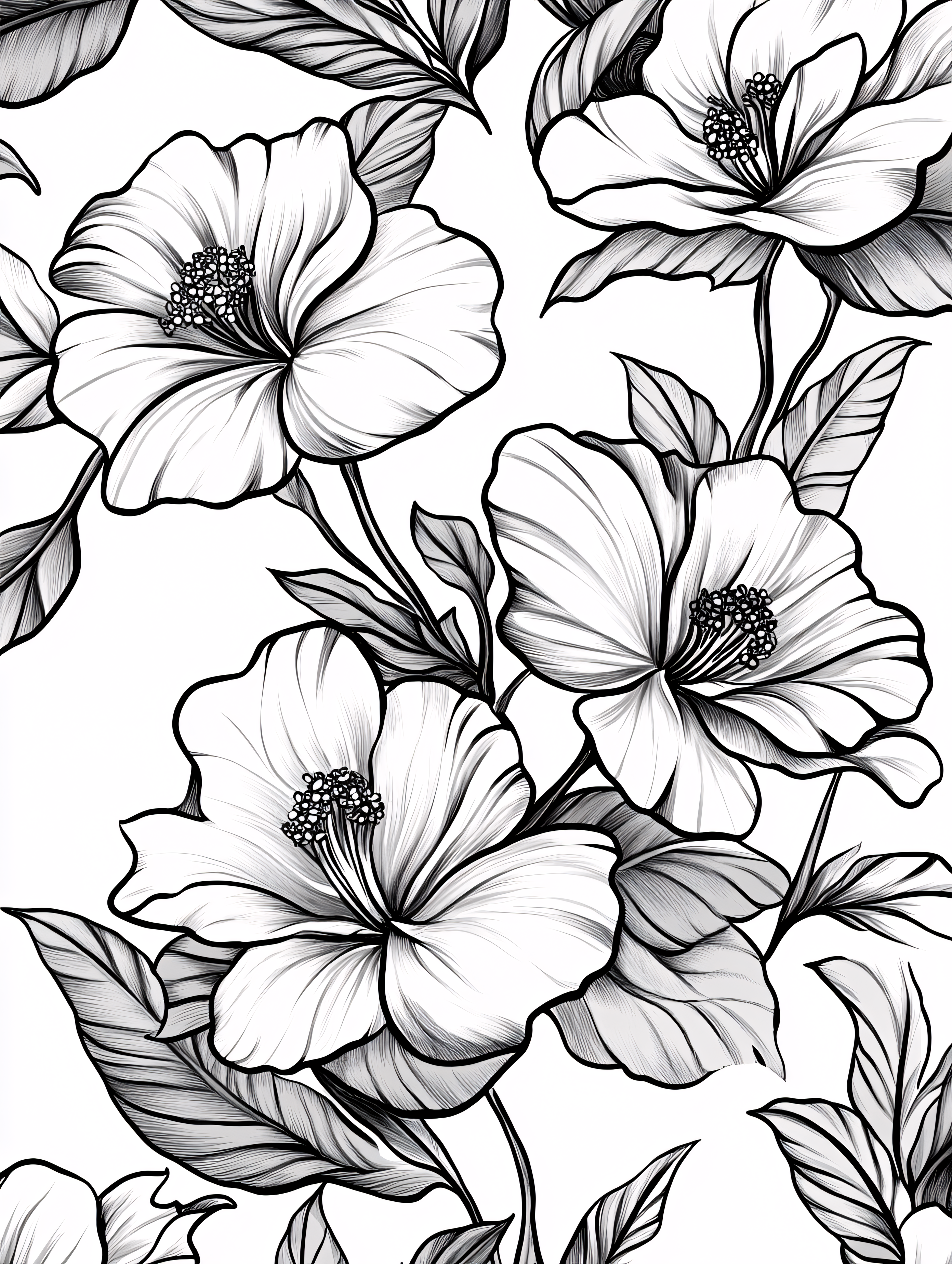 Hibiscus Pattern