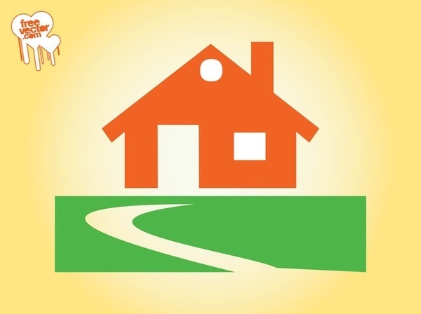 House Icon Design Free Vector