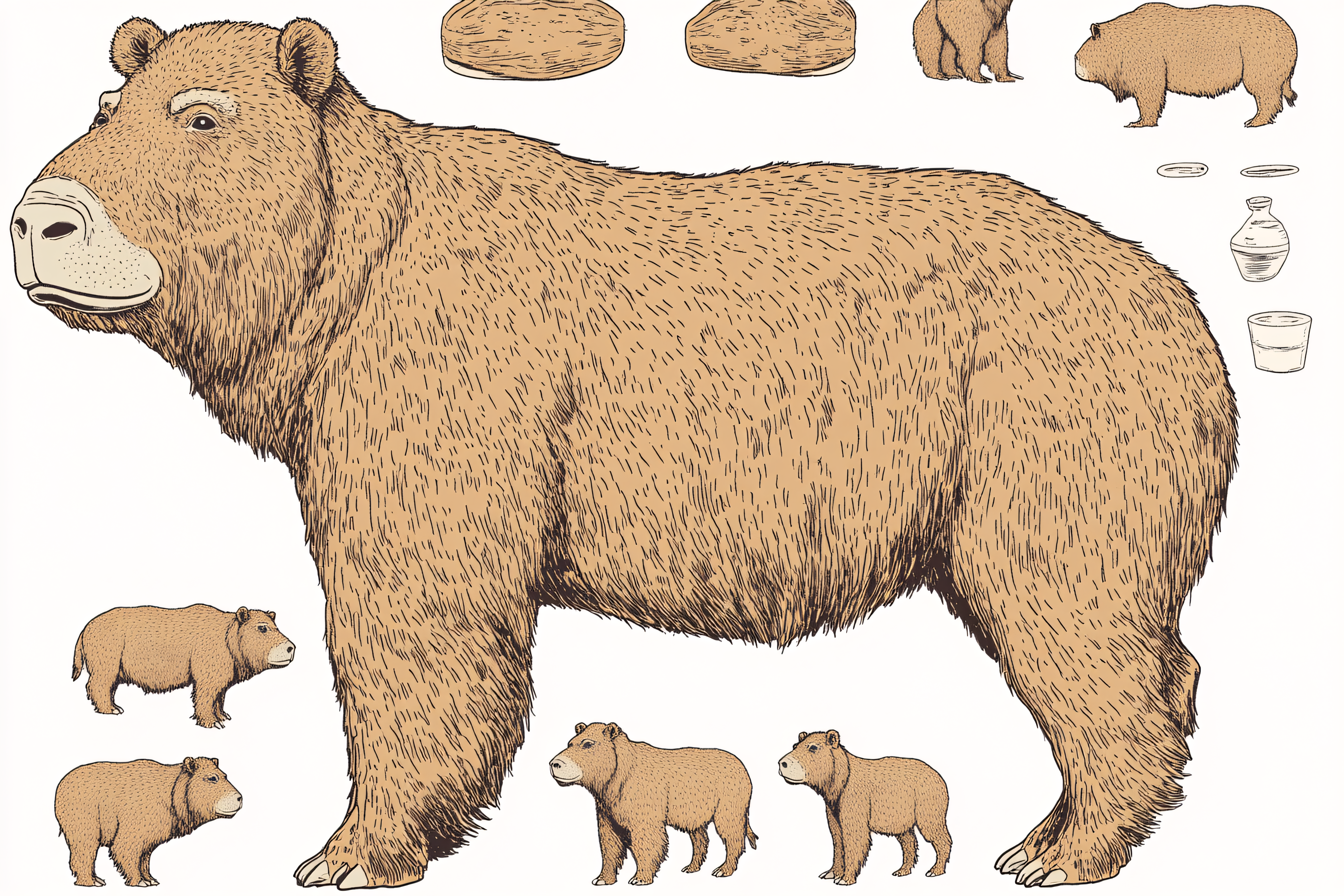 Hyracotherium Illustration