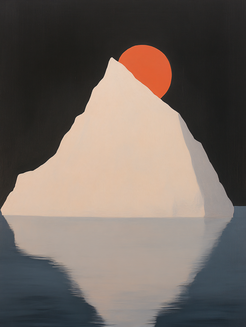 Iceberg Sunset