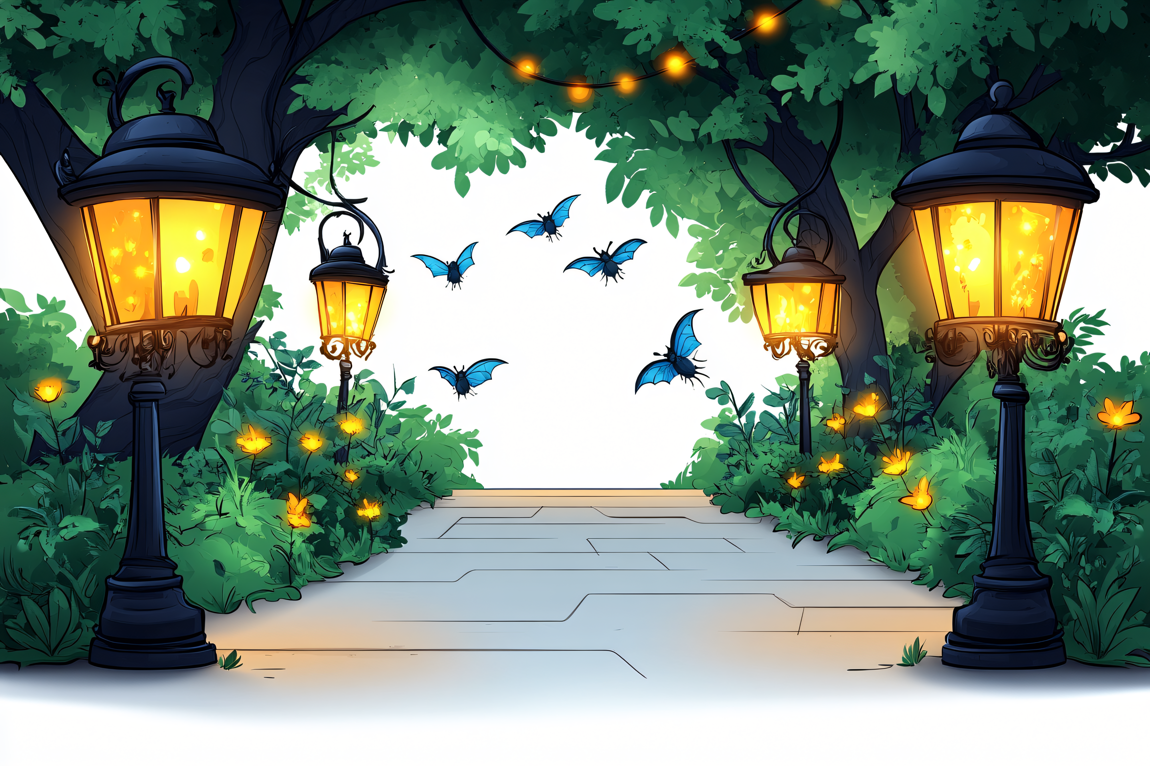 Illuminated Pathway