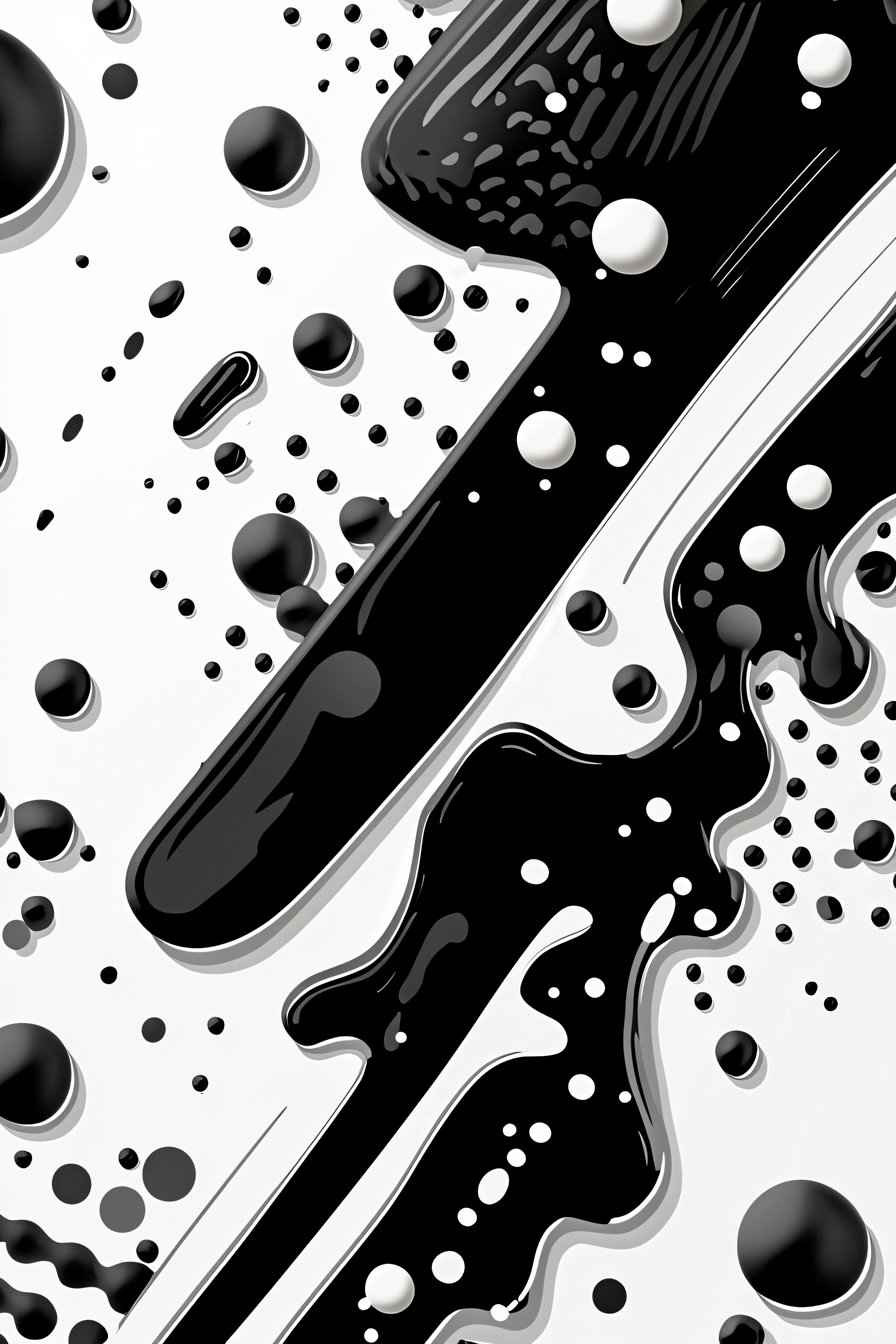 Ink Splatter Design