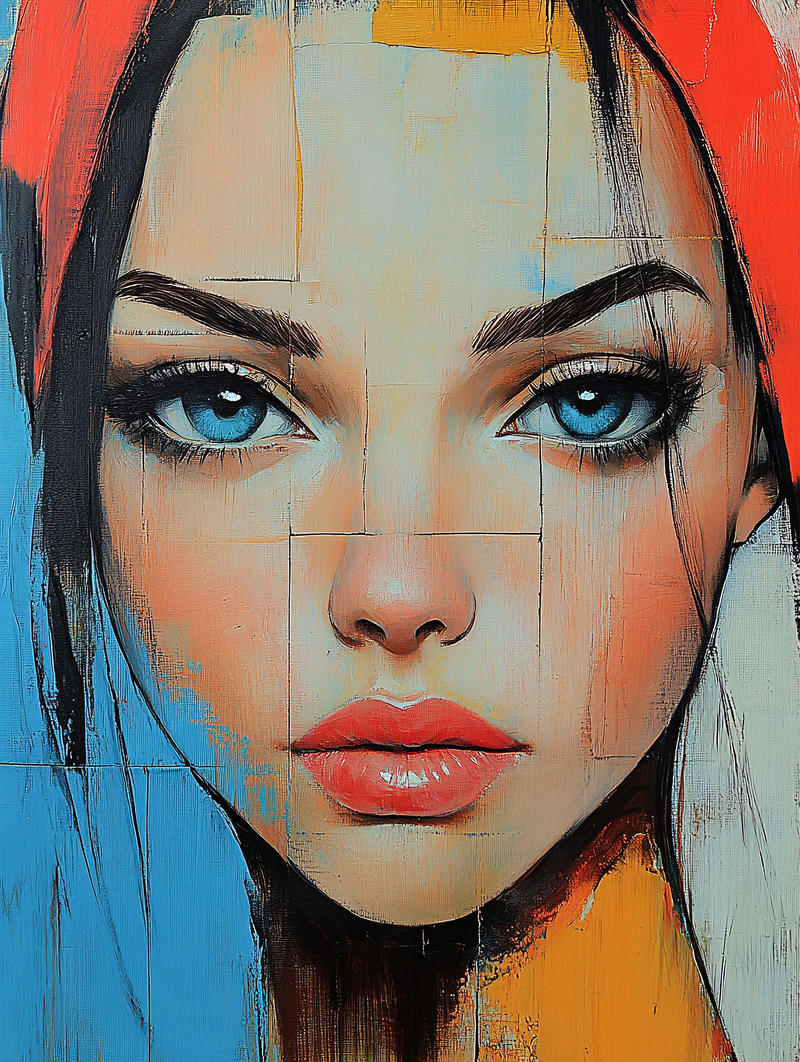 Intense Gaze Artwork