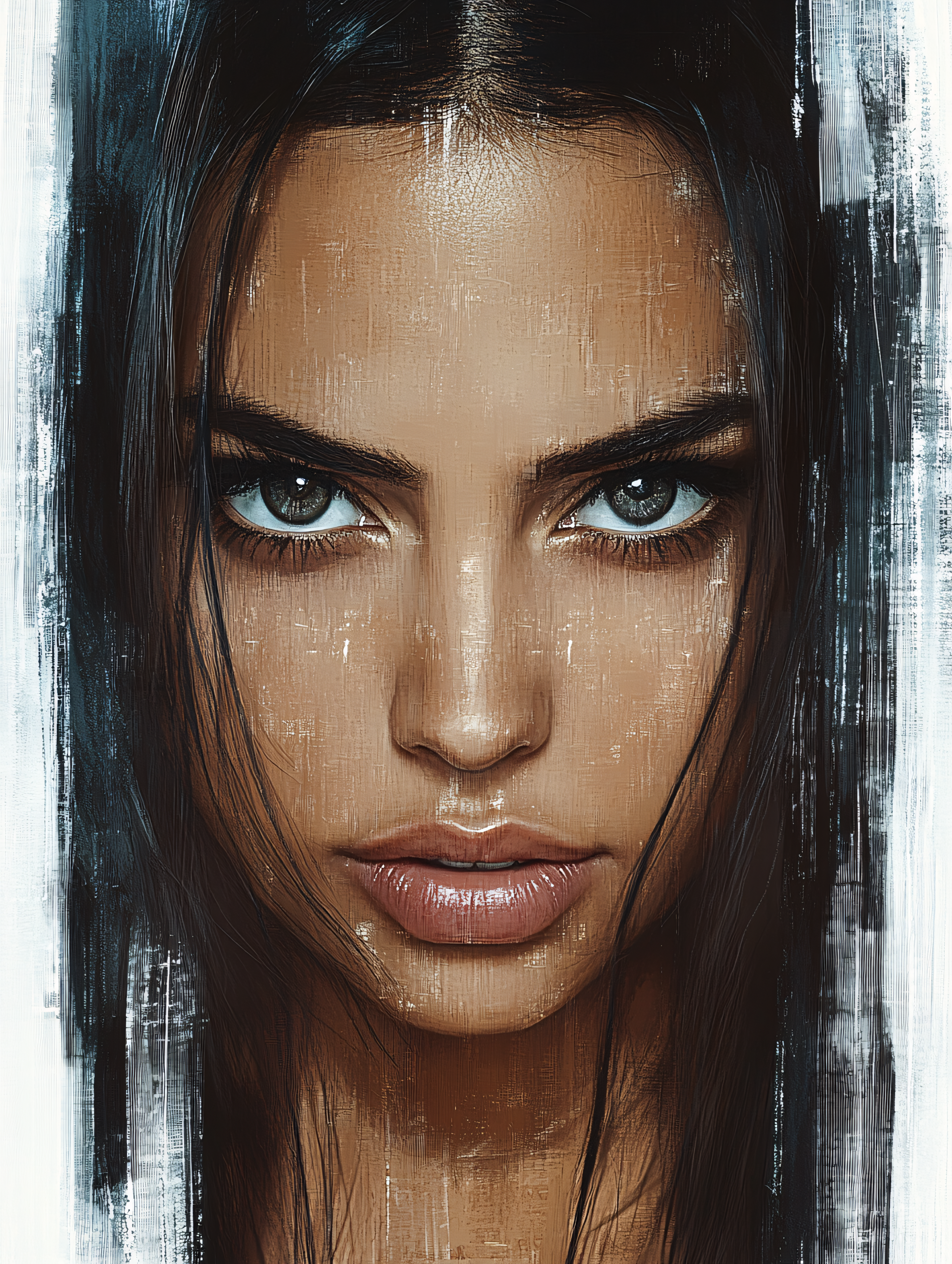 Intense Gaze Portrait