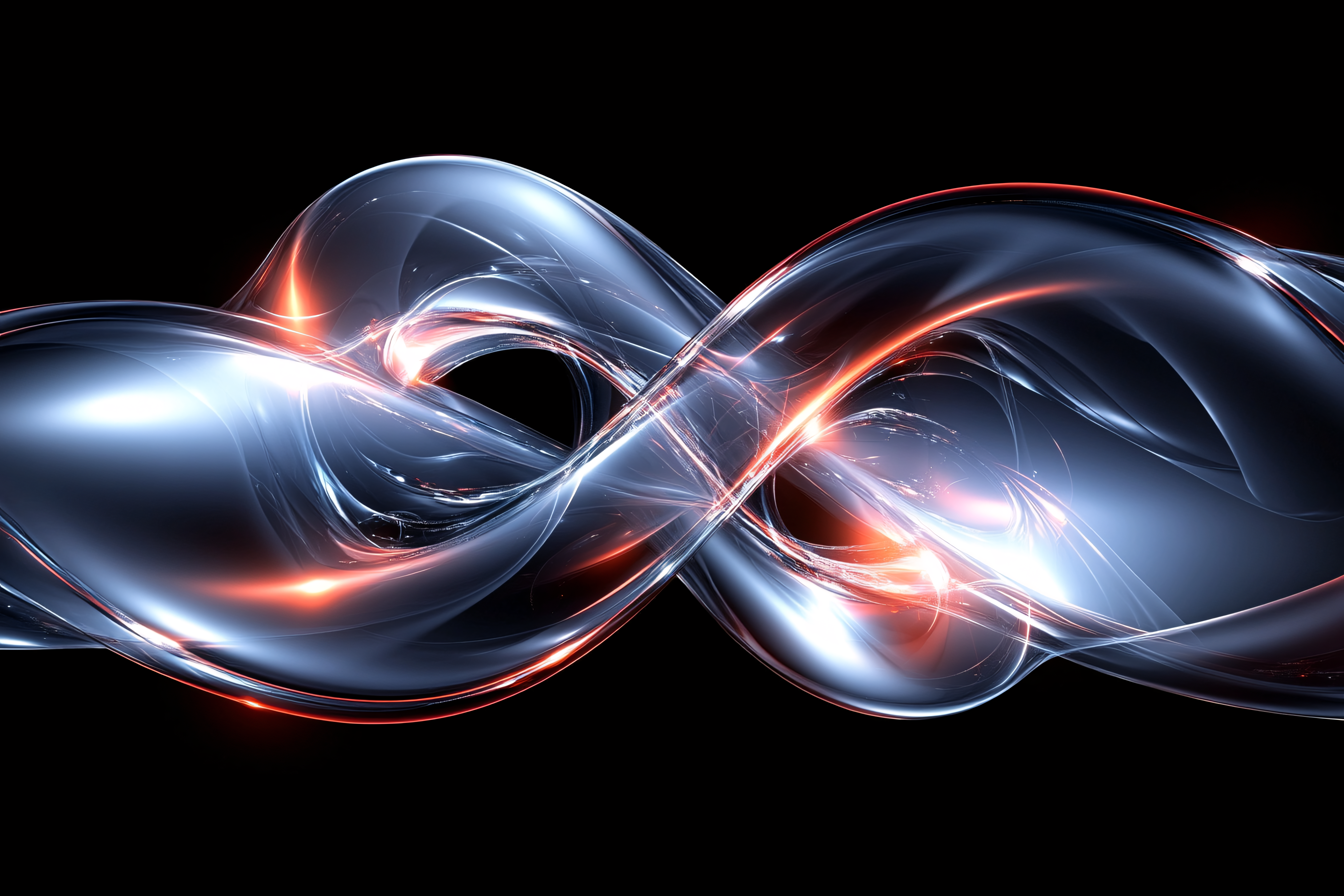 Intertwined Abstract Shapes