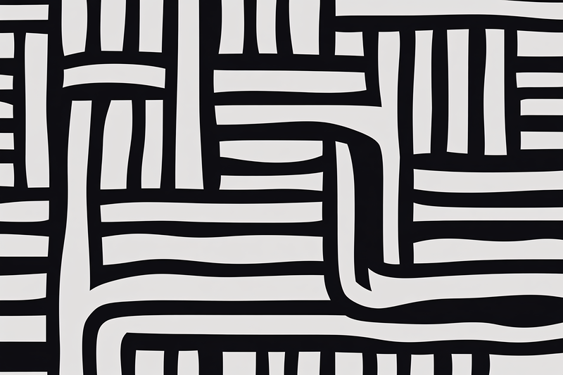 Interwoven Lines Pattern