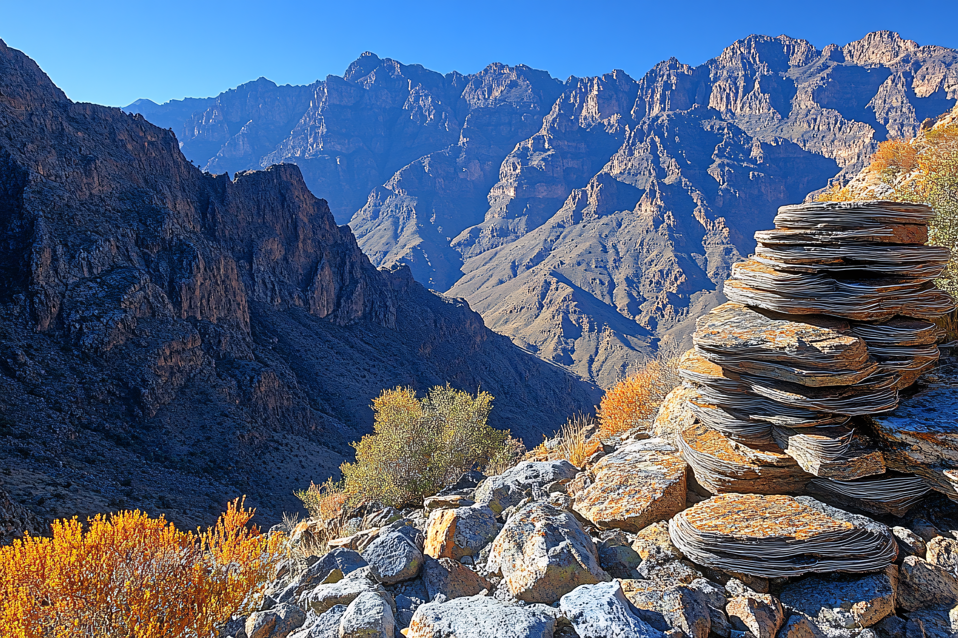Jebel Akhdar Mountain View