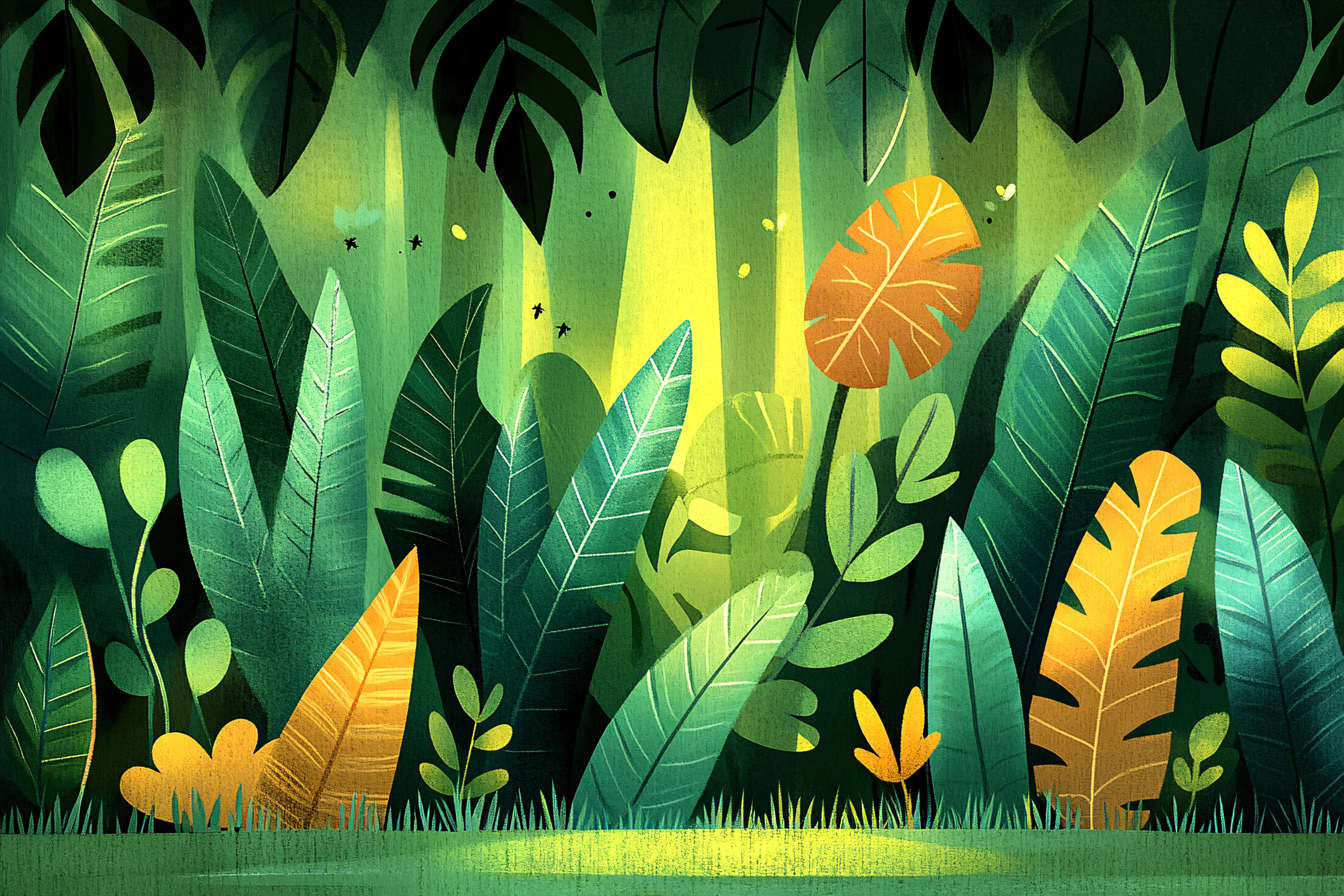 Jungle Leaf Canopy