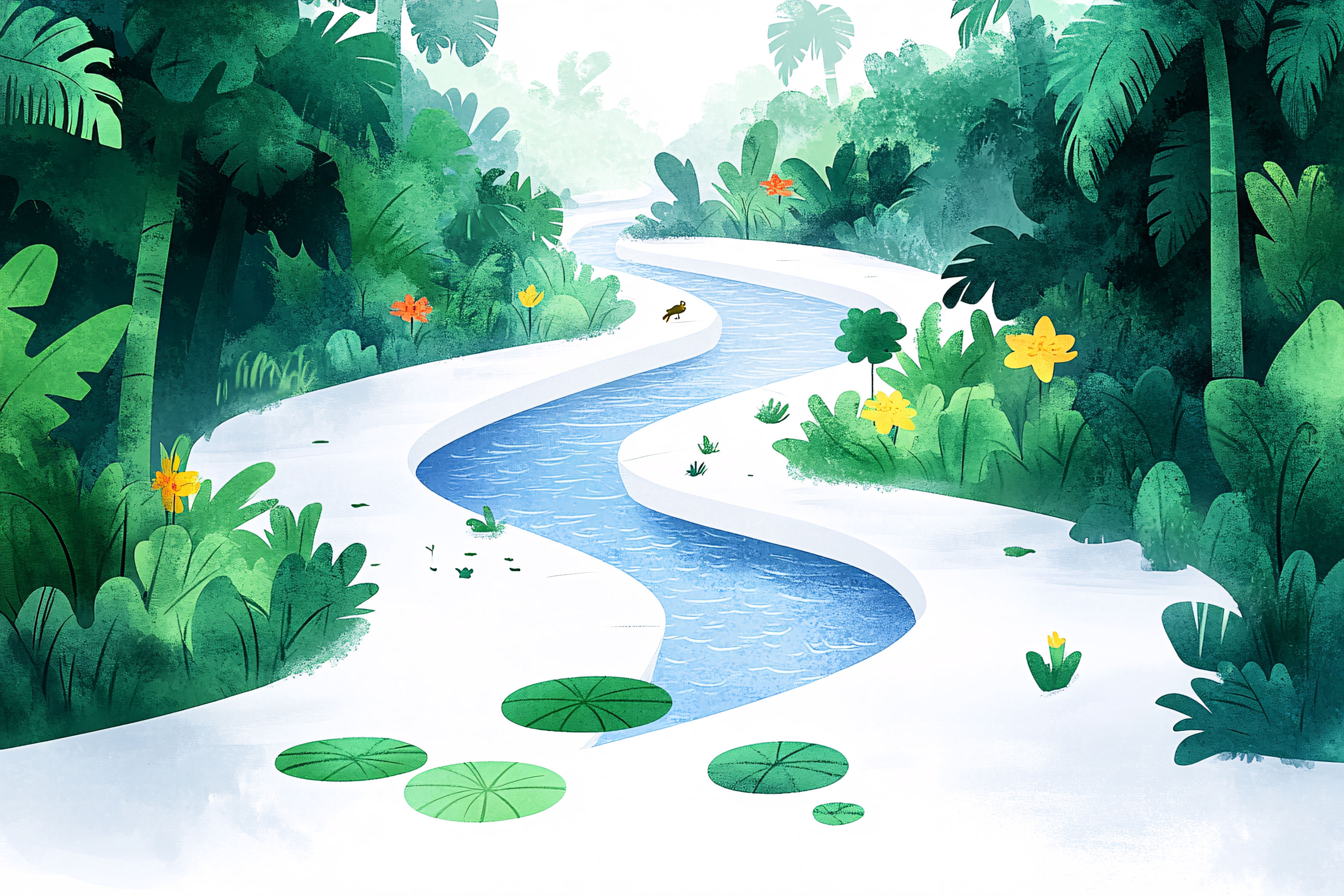 Jungle River Vista