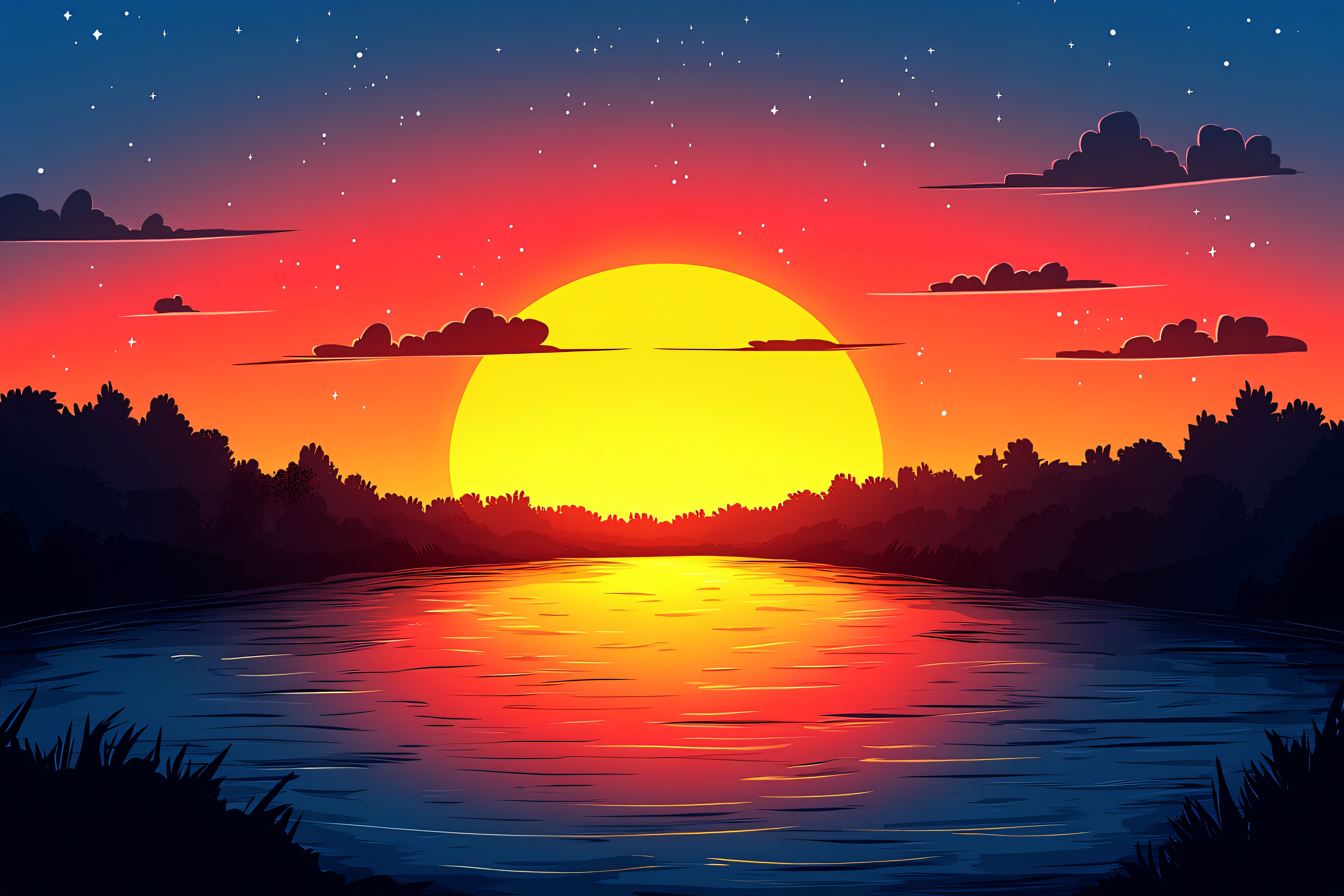 Lake Sunset