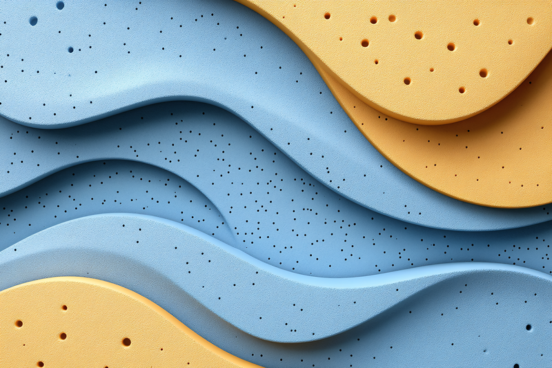 Layered Wavy Texture with Holes