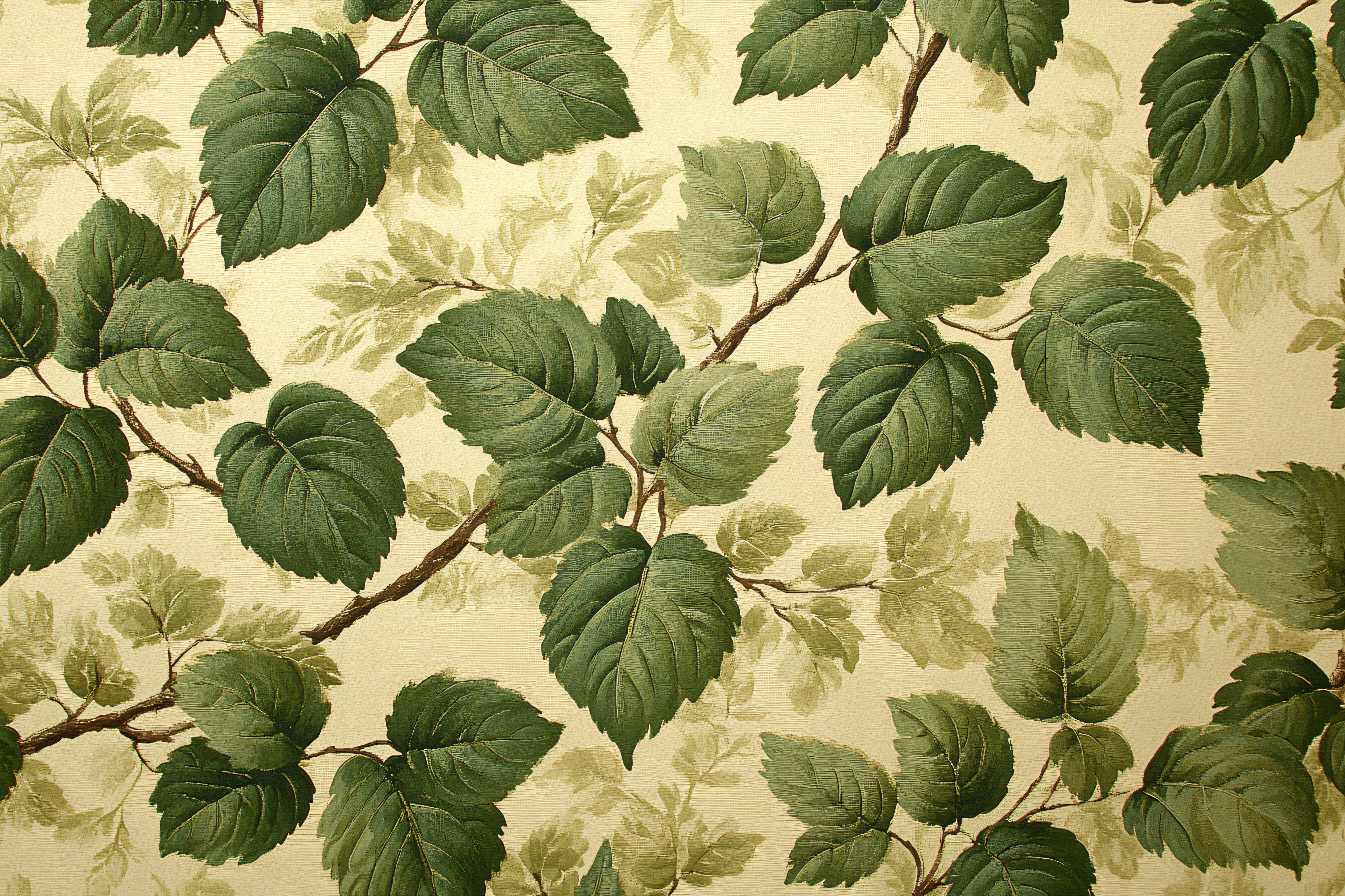 Leafy Branches Pattern