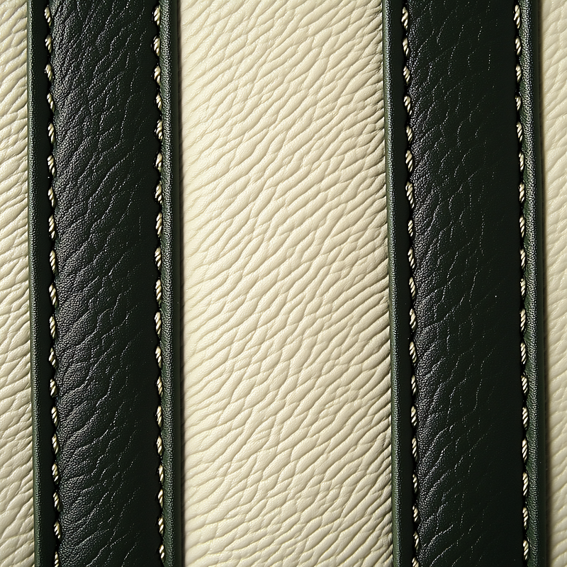 Leather Straps with Stitching