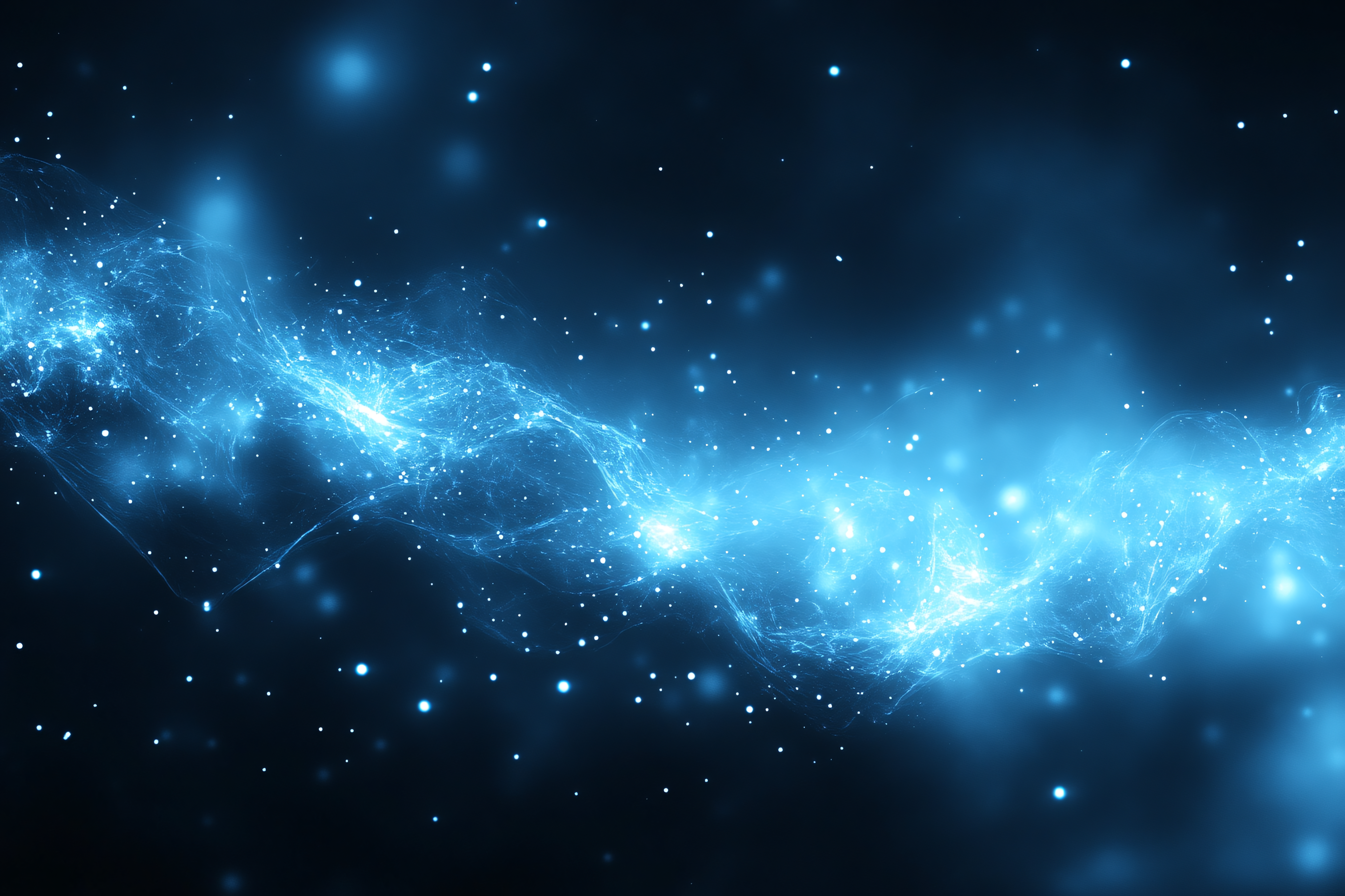 Luminous Blue Energy Flow