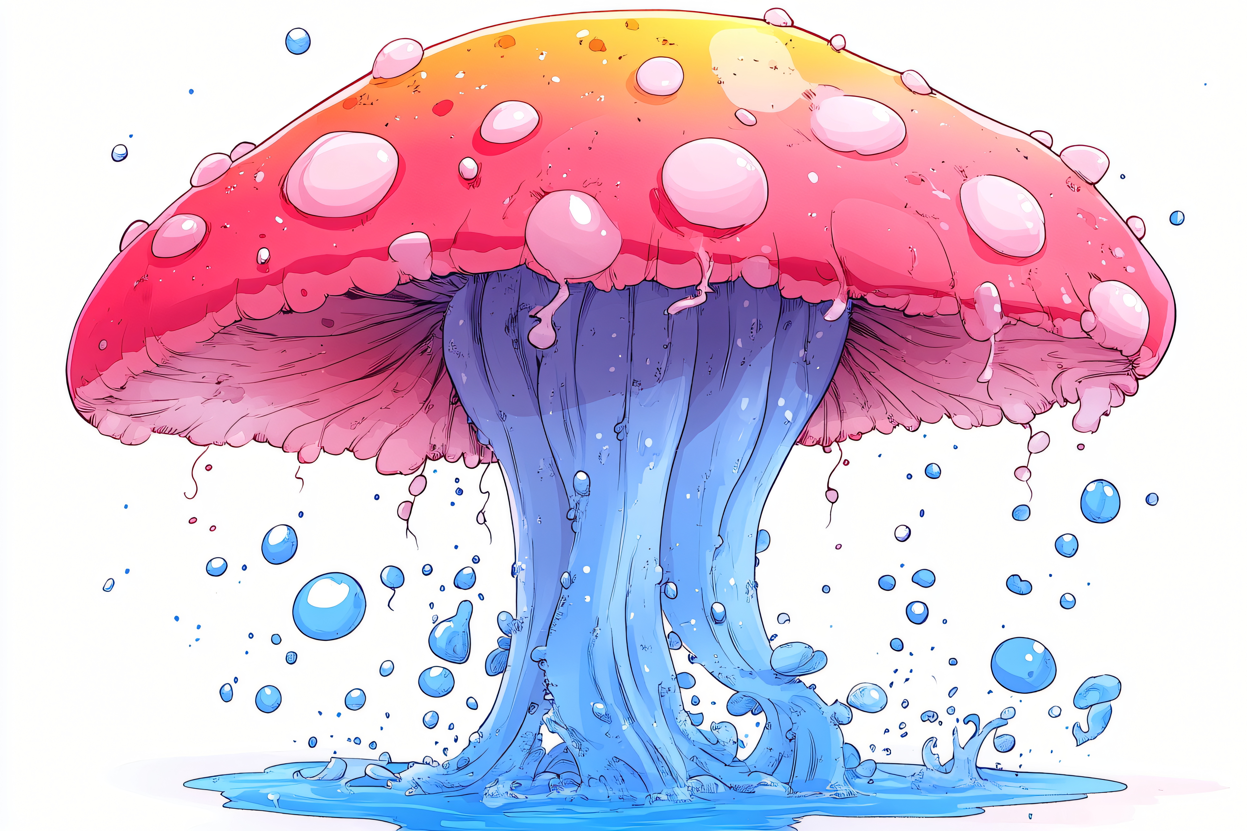 Magical Water Mushroom