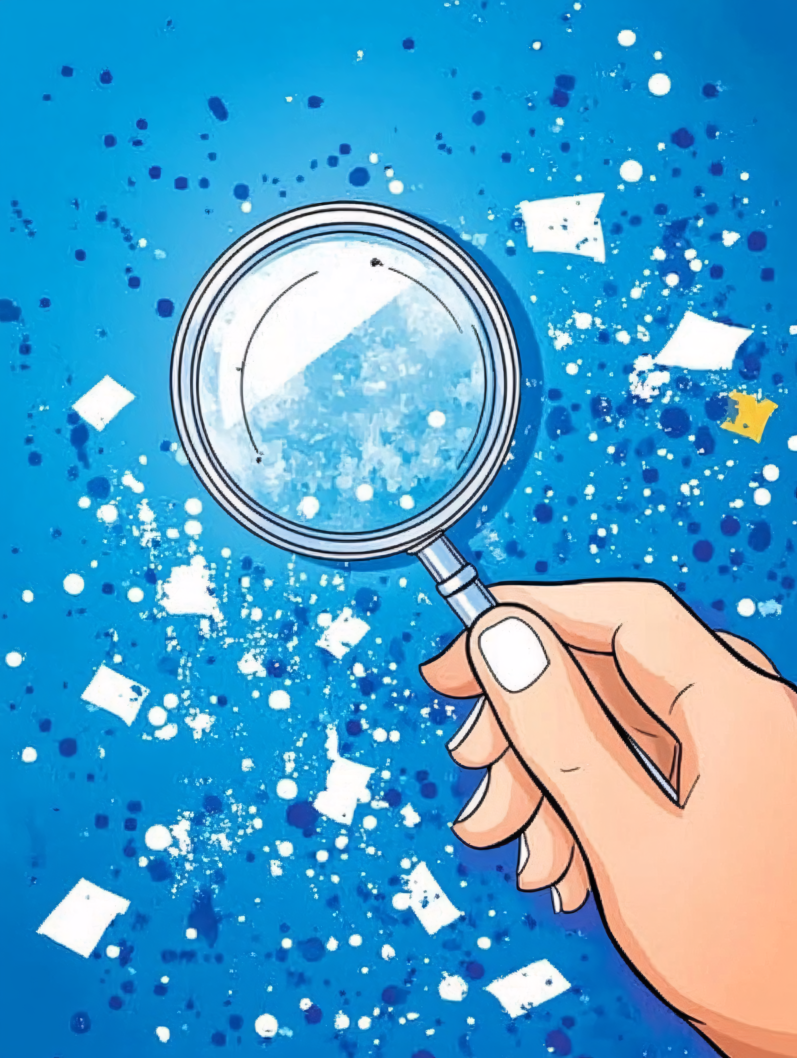 Magnifying Glass in Hand