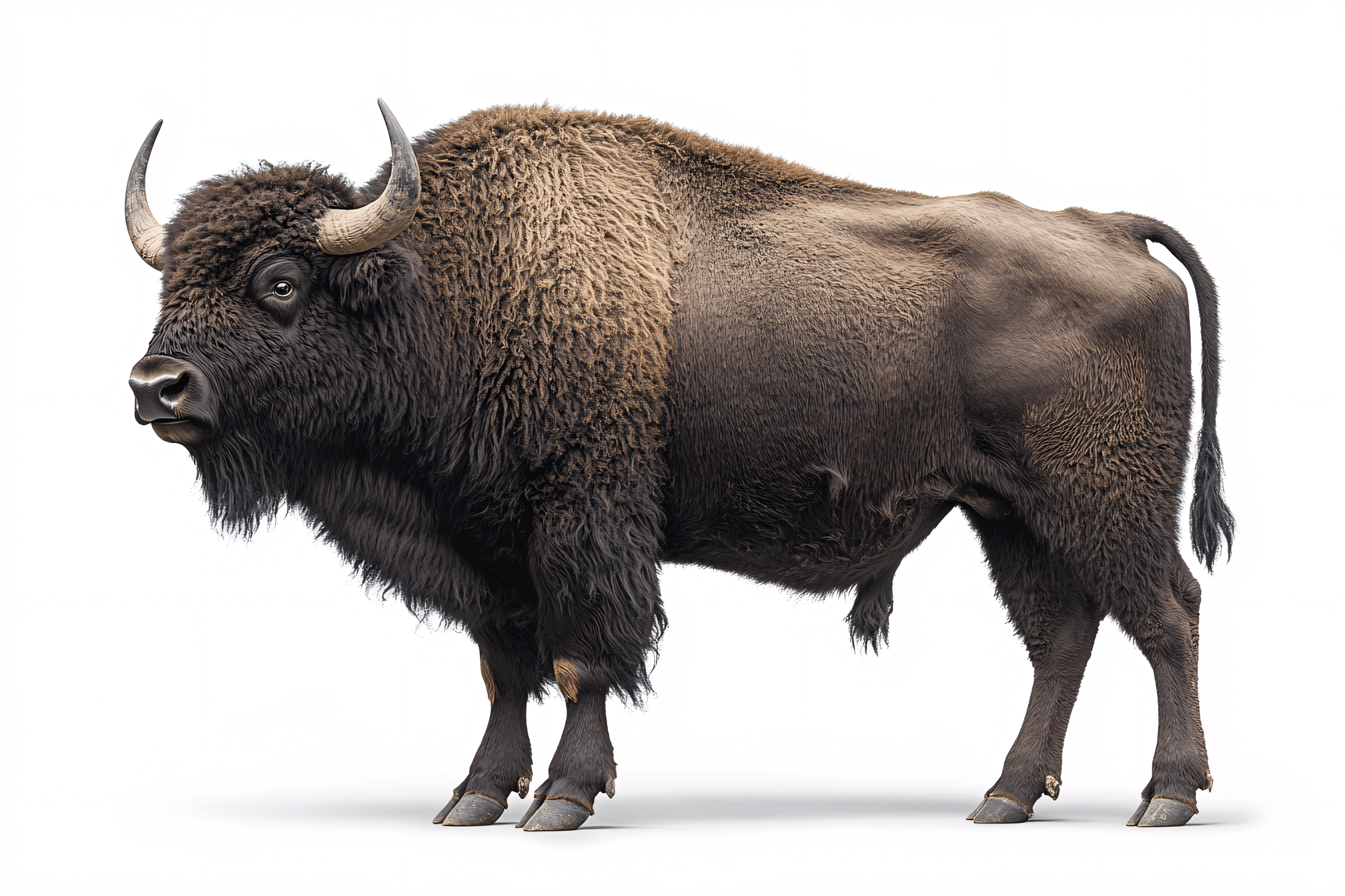 Majestic American Bison