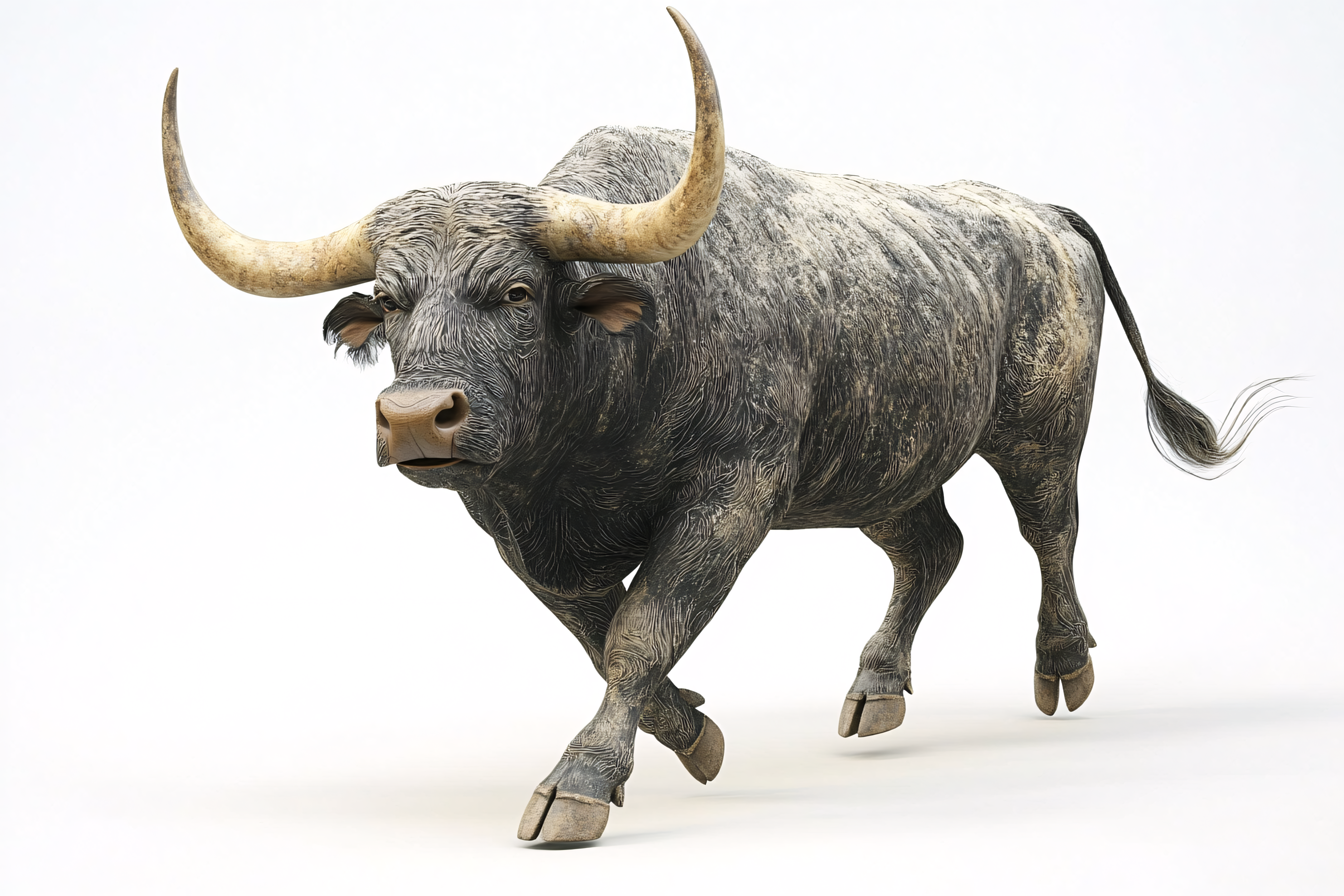 Majestic Bull Illustration