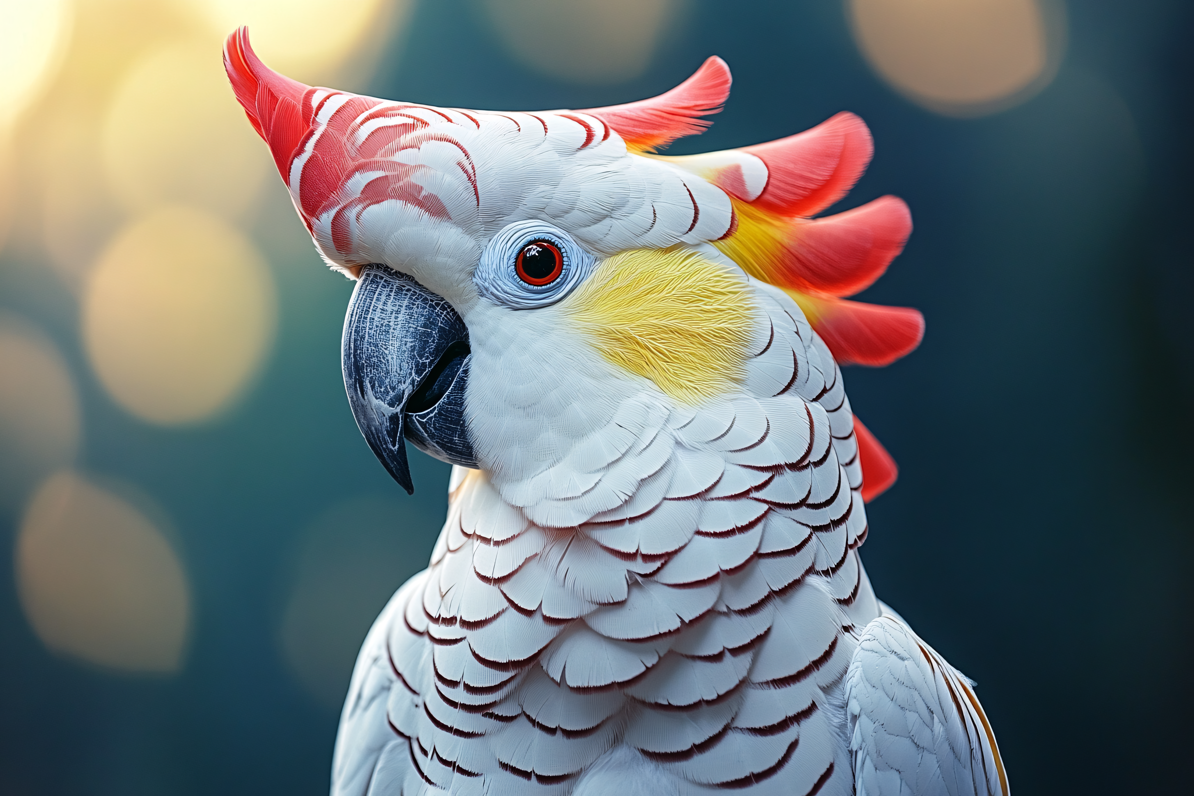 Majestic Cockatoo Portrait