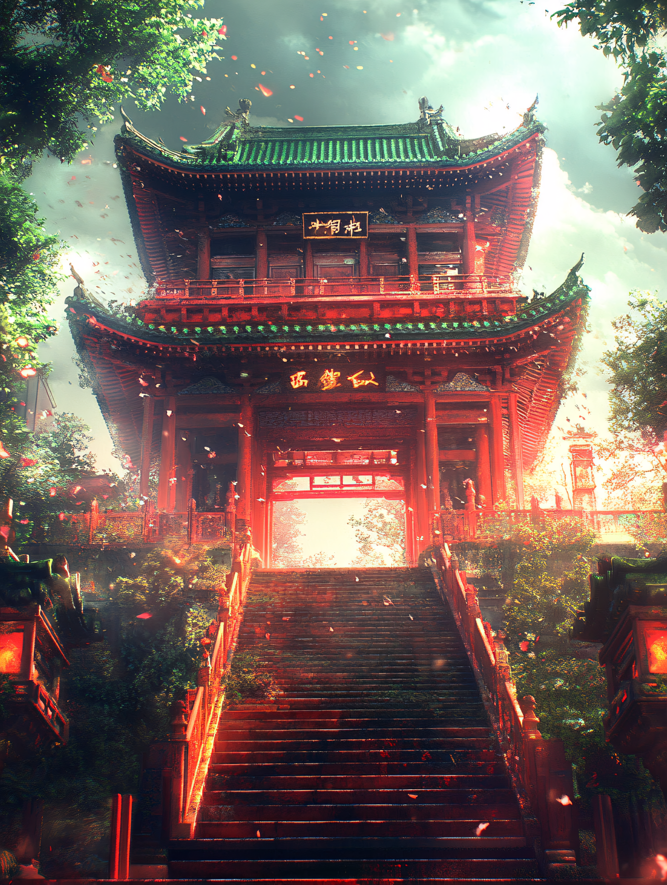 Majestic Pagoda Temple