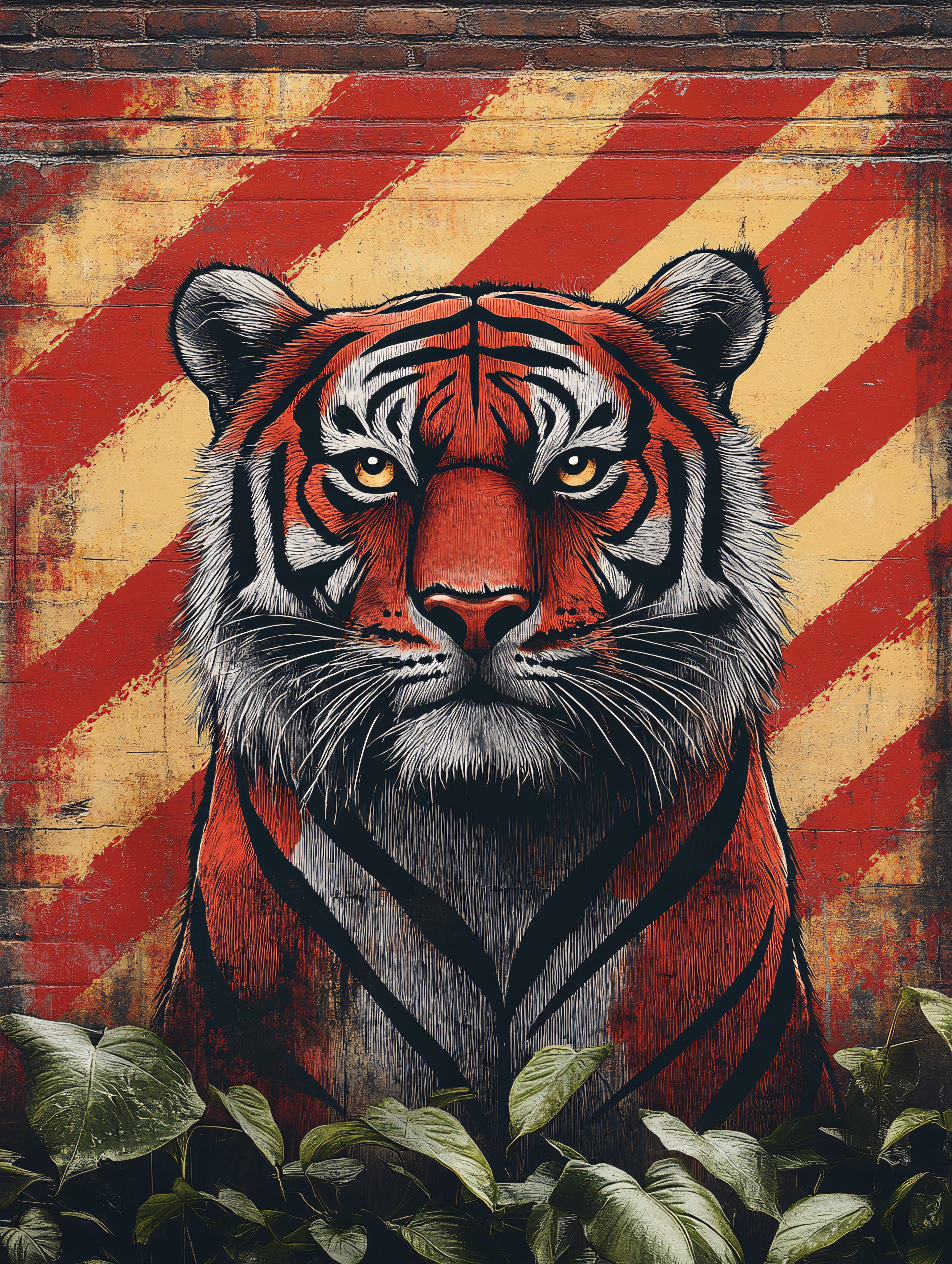 Majestic Tiger Portrait
