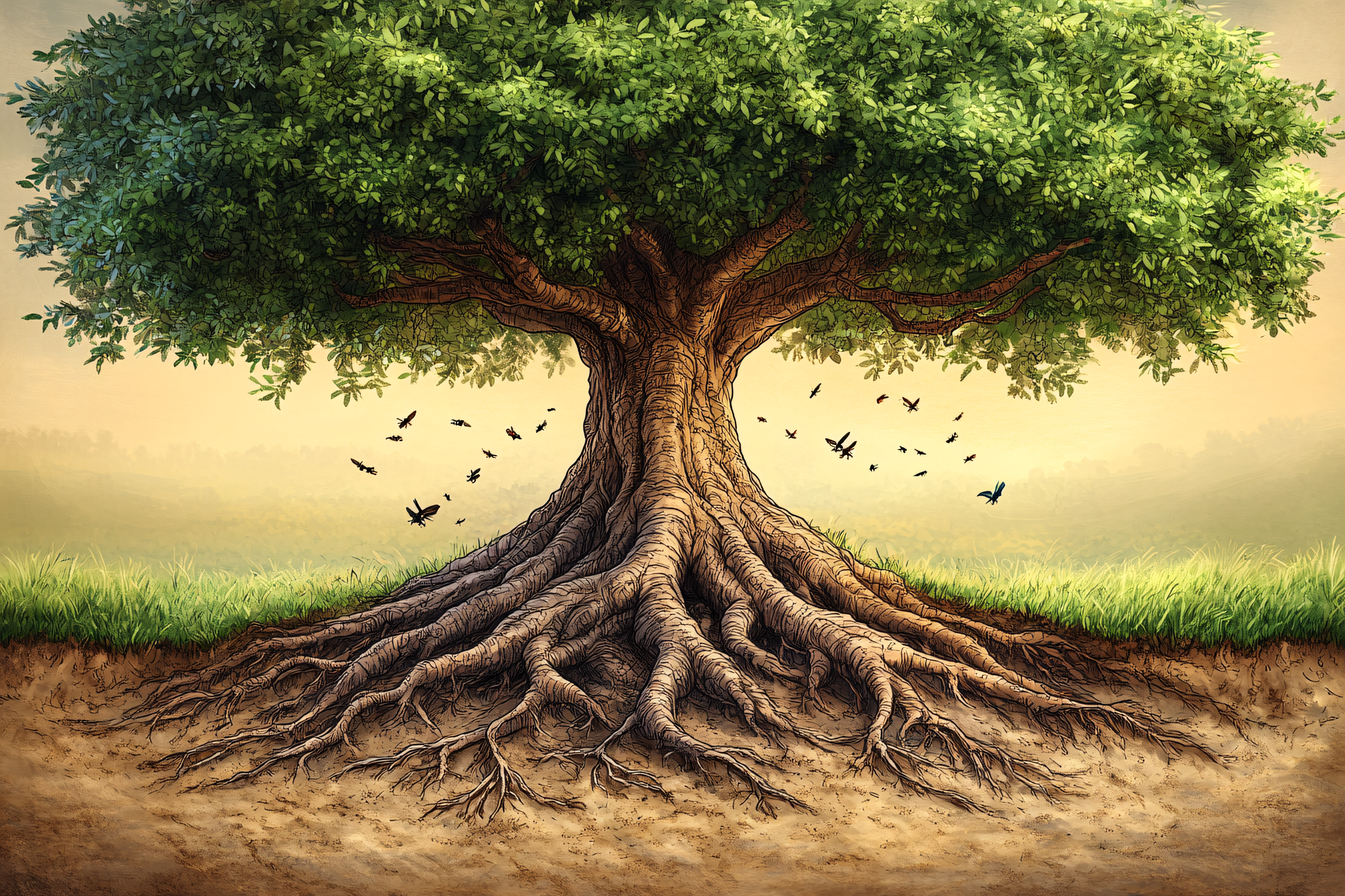 Majestic Tree Of Life