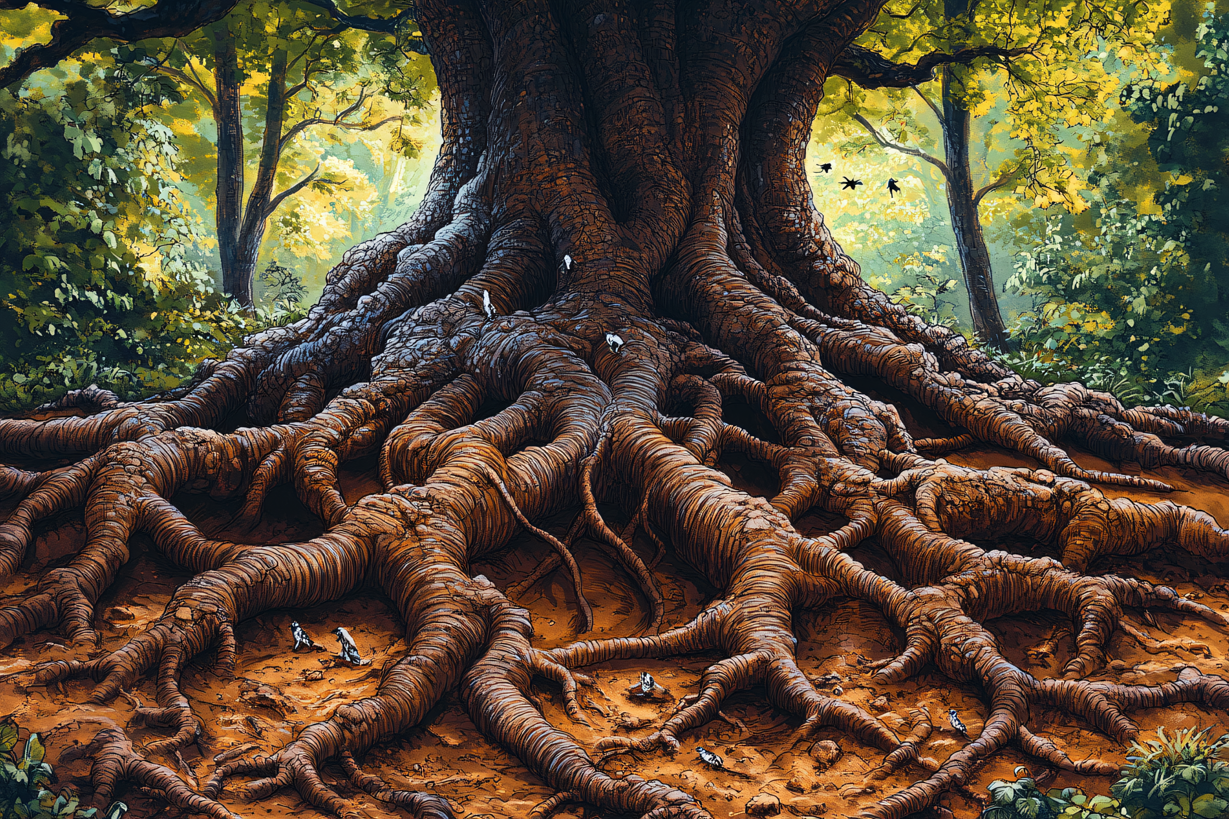 Majestic Tree Roots