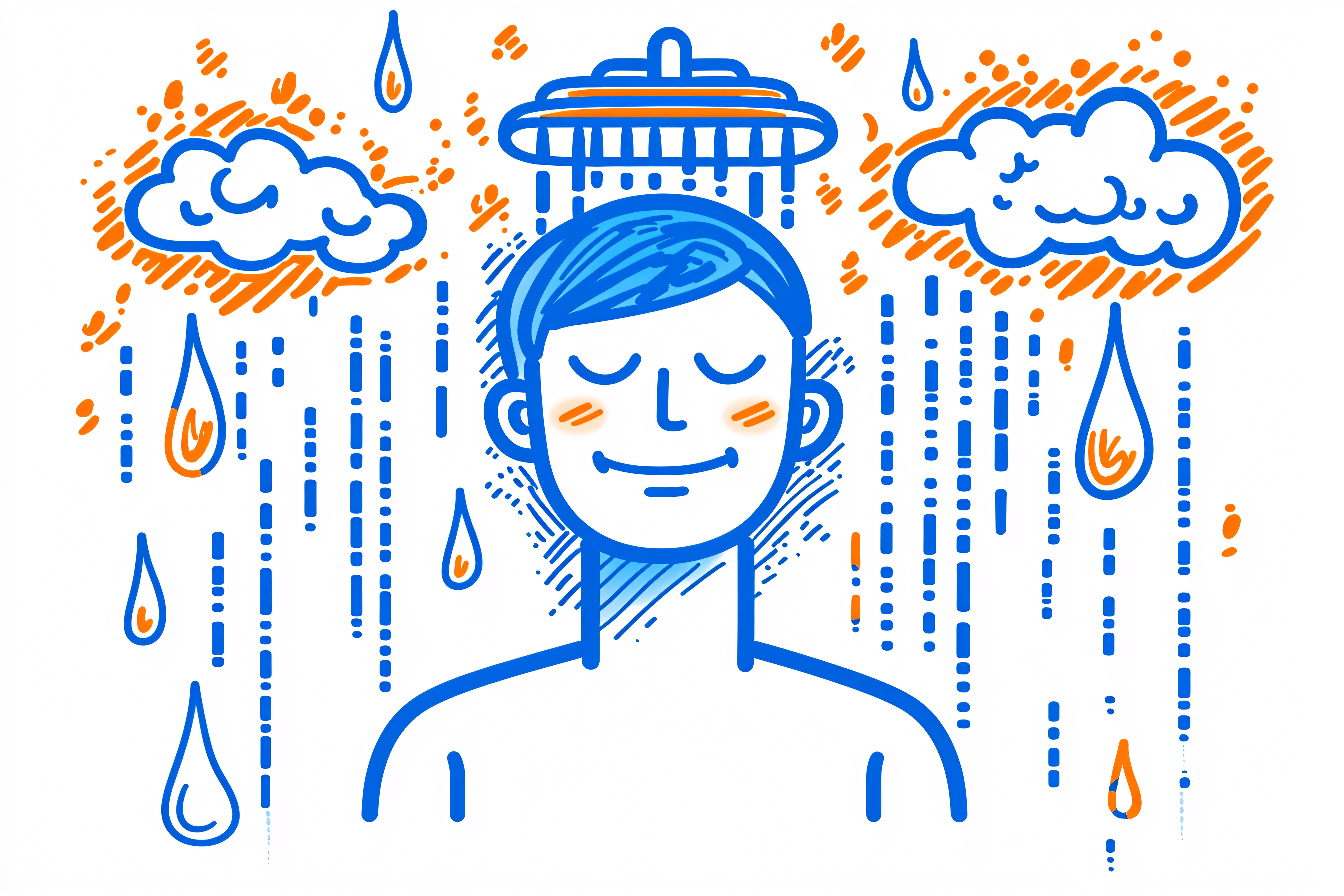 Man in the Shower