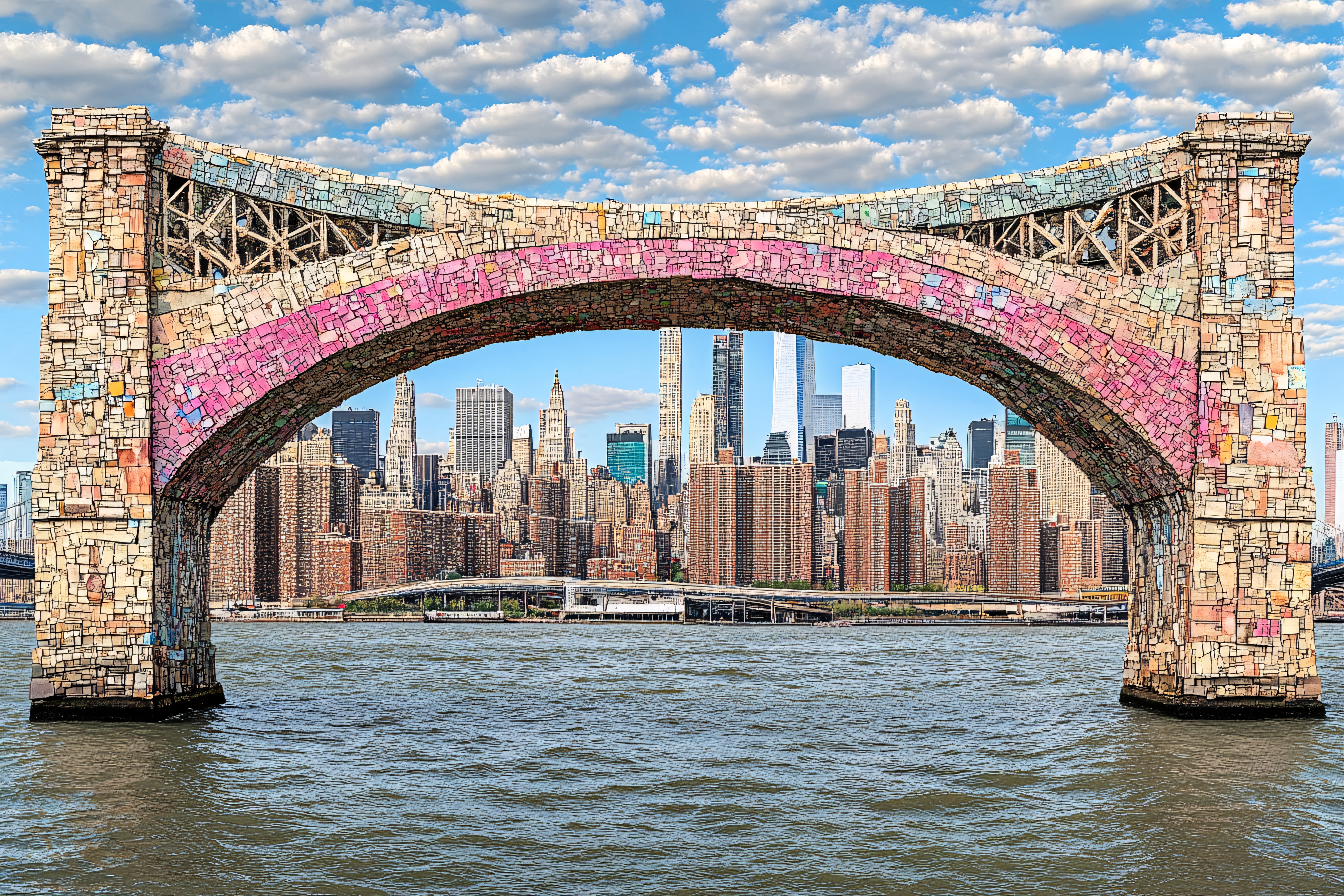 Manhattan Bridge Mosaic