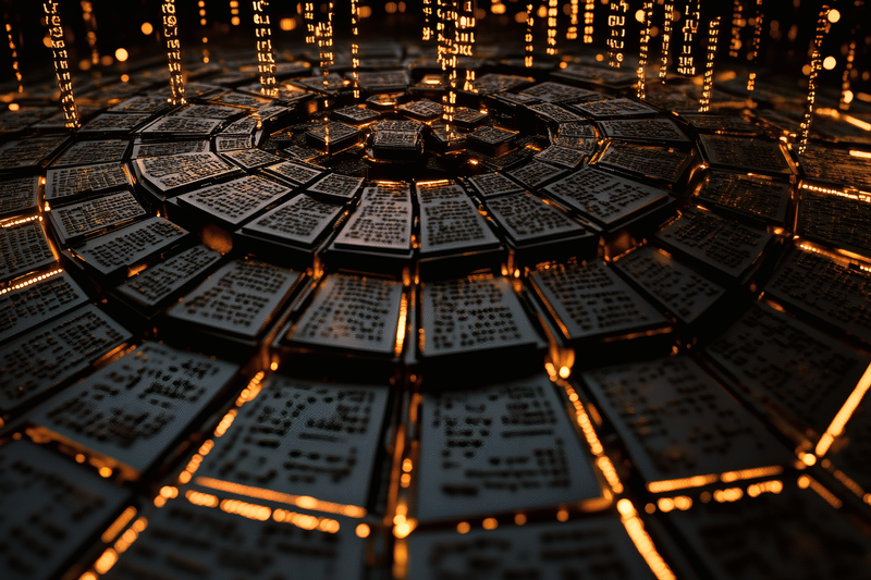 Matrix Code Data Disk