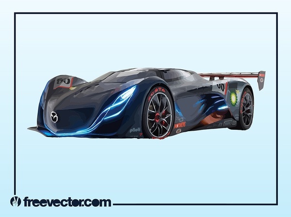 Mazda Furai Free Vector