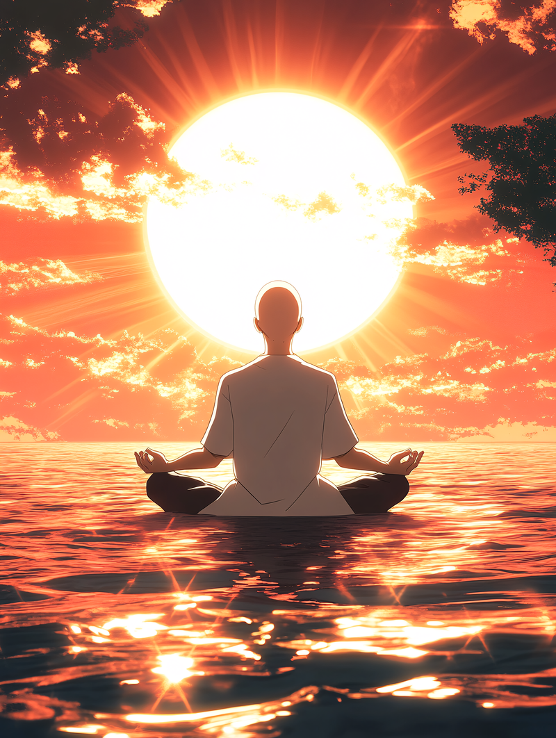 Meditative Sunrise