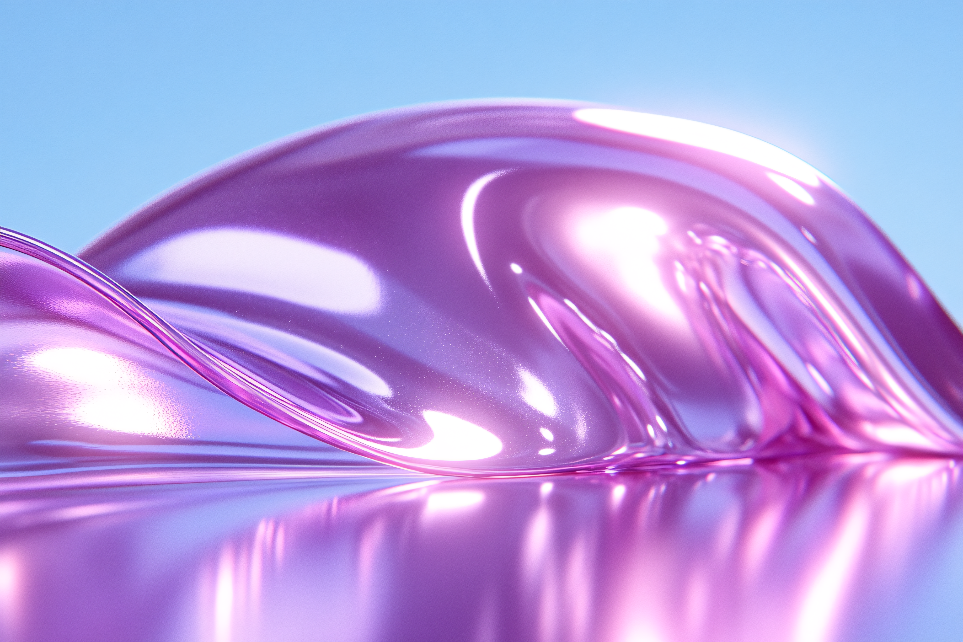 Metallic Purple Wave