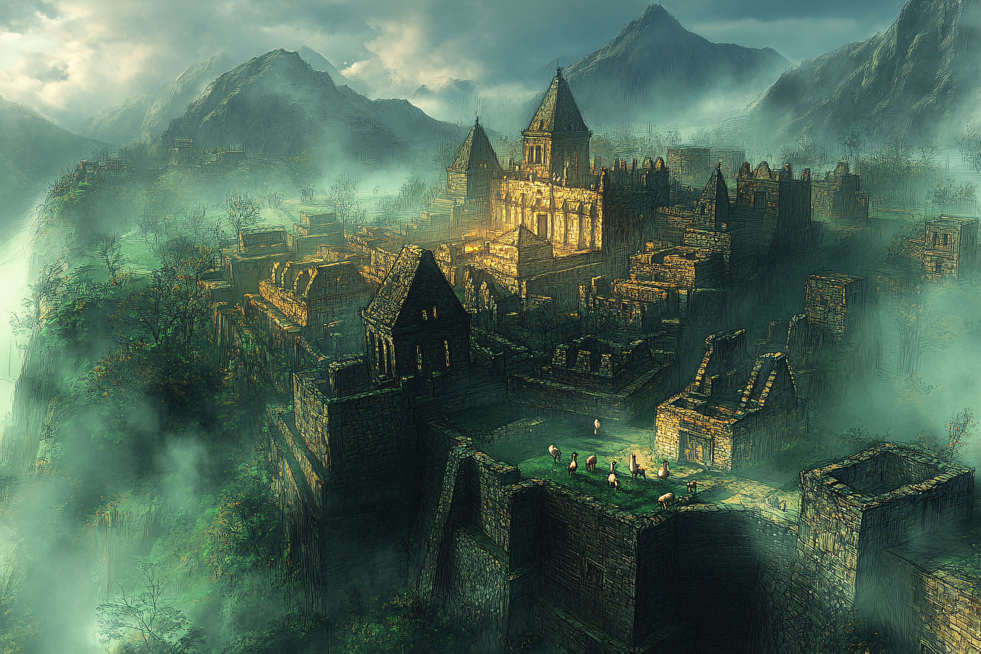 Misty Mountain City