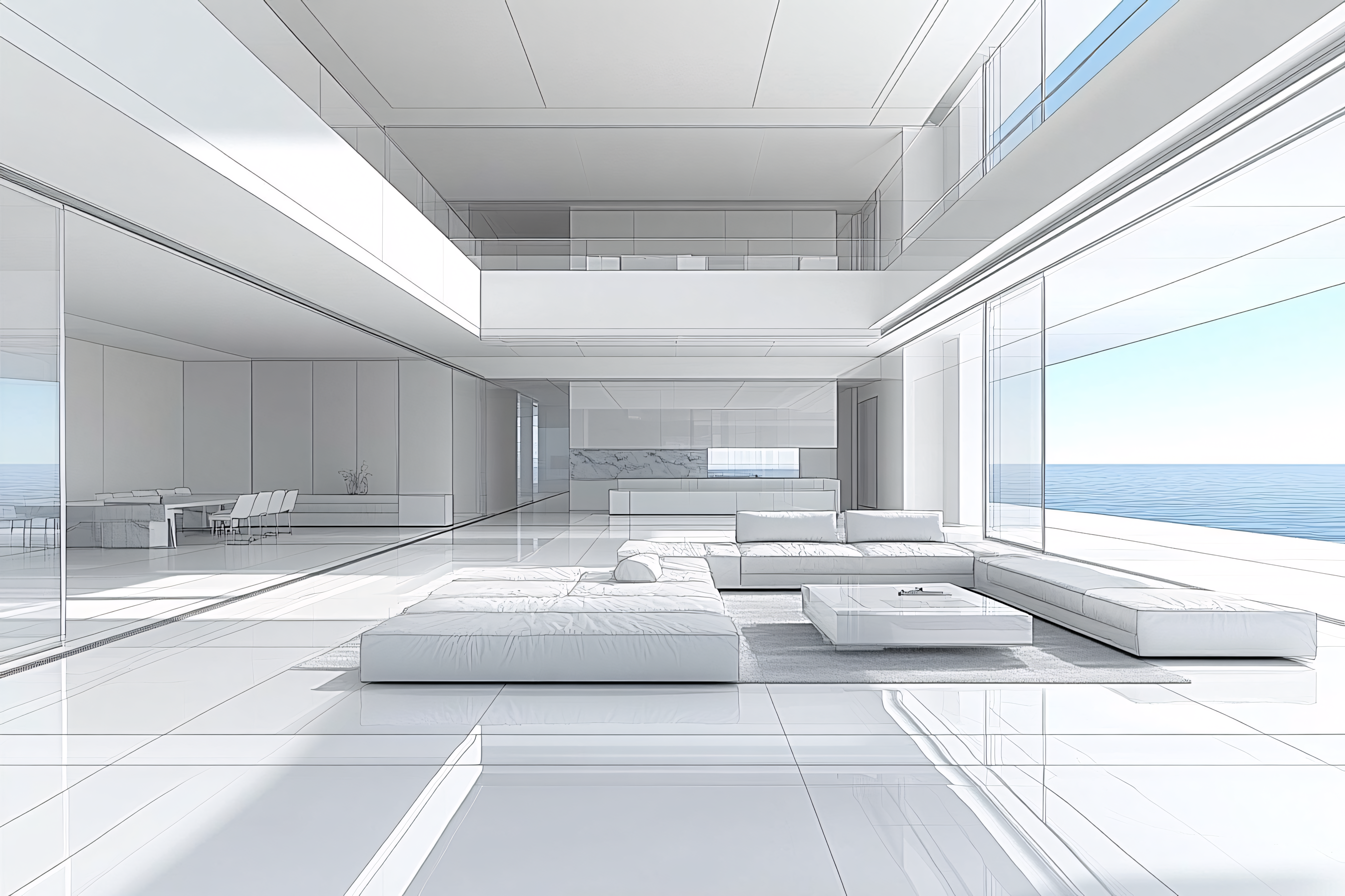 Modern Seascape Architectural Design