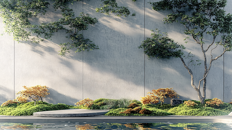 Modern Zen Garden Oasis