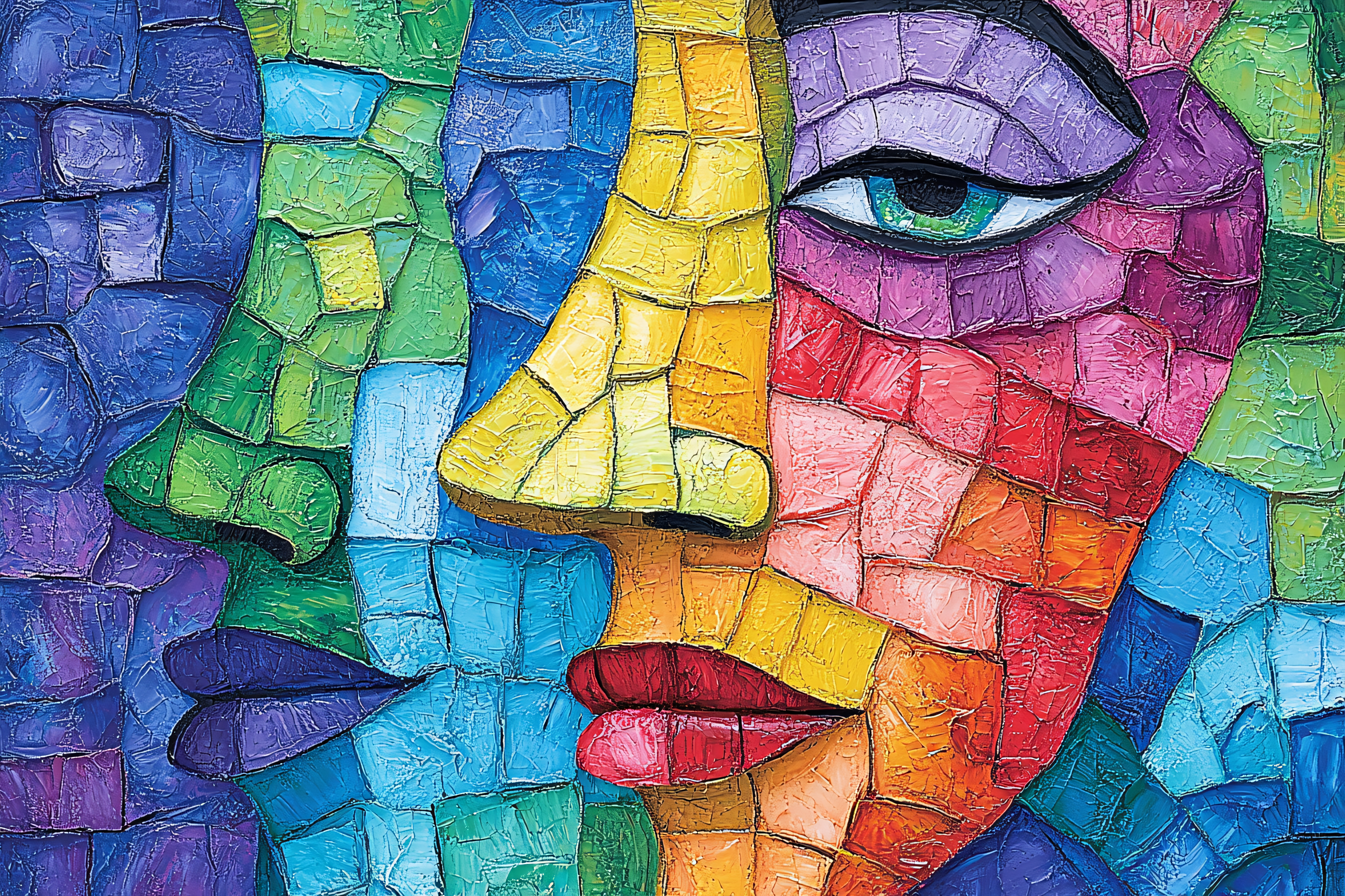 Mosaic Faces