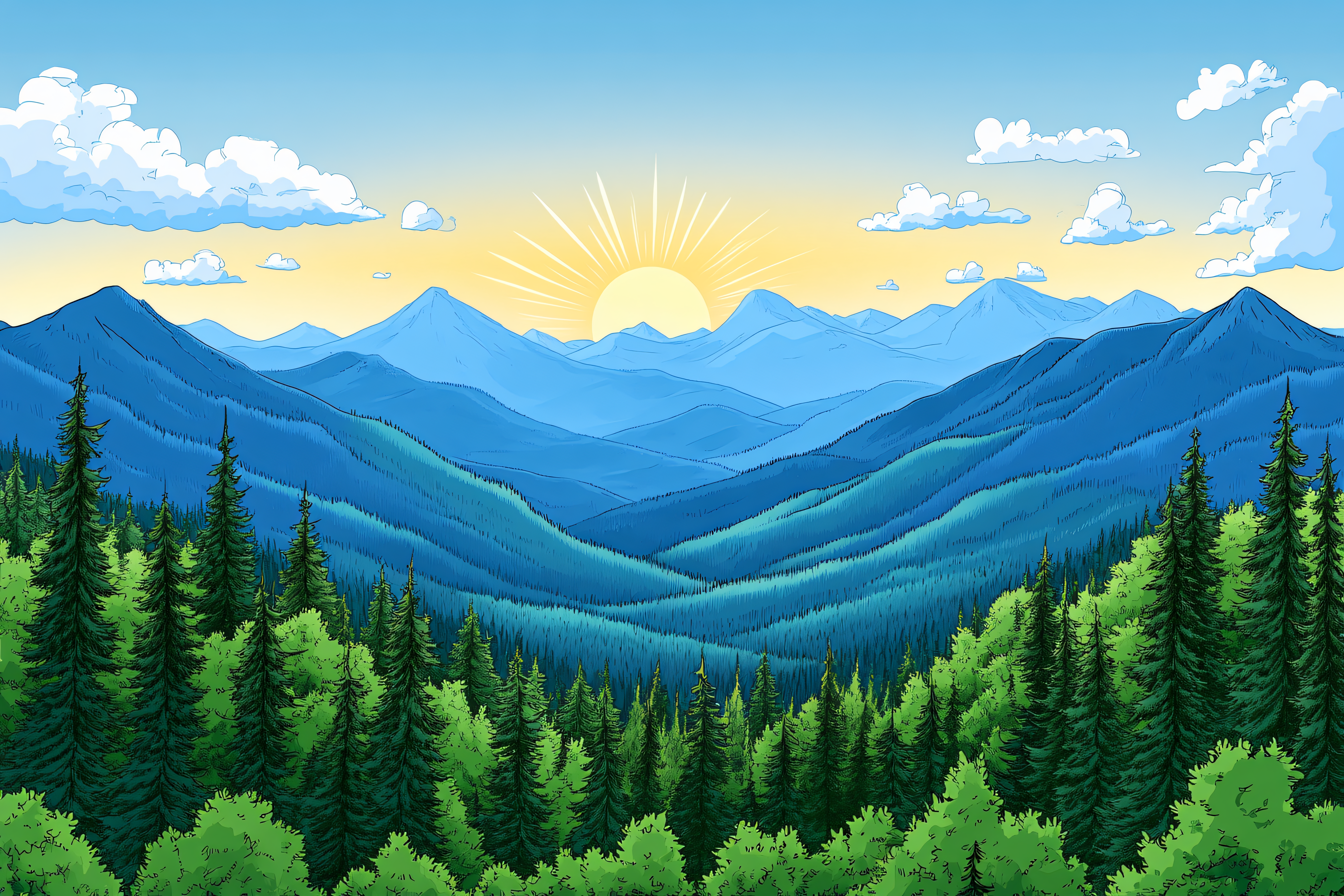 Mountainous Landscape