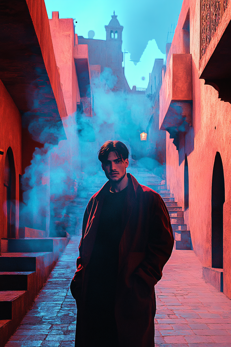 Mysterious Alleyway Portrait