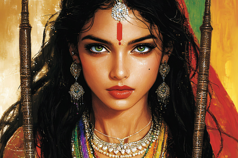 Mystic Indian Woman