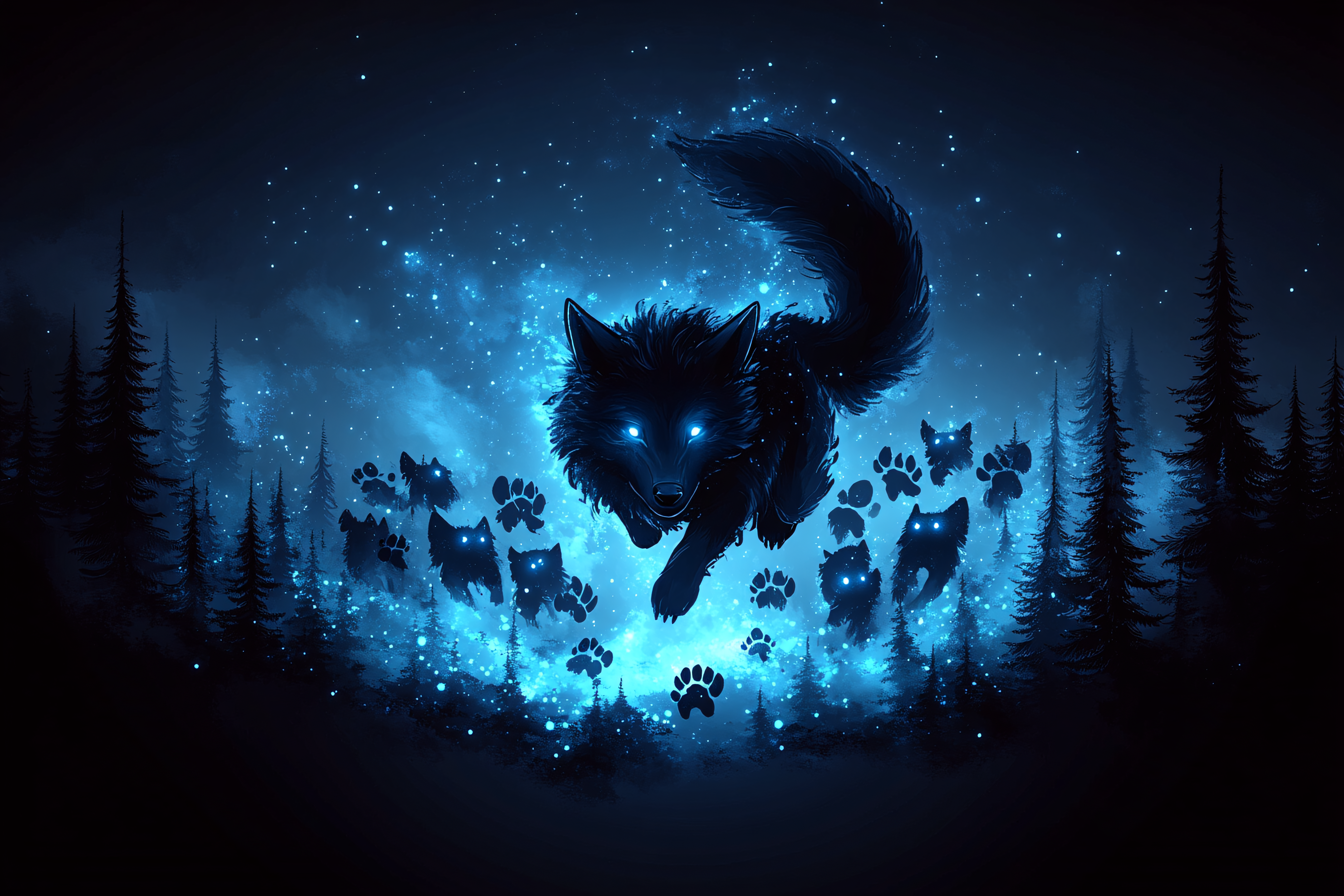 Mystic Wolf Pack Night