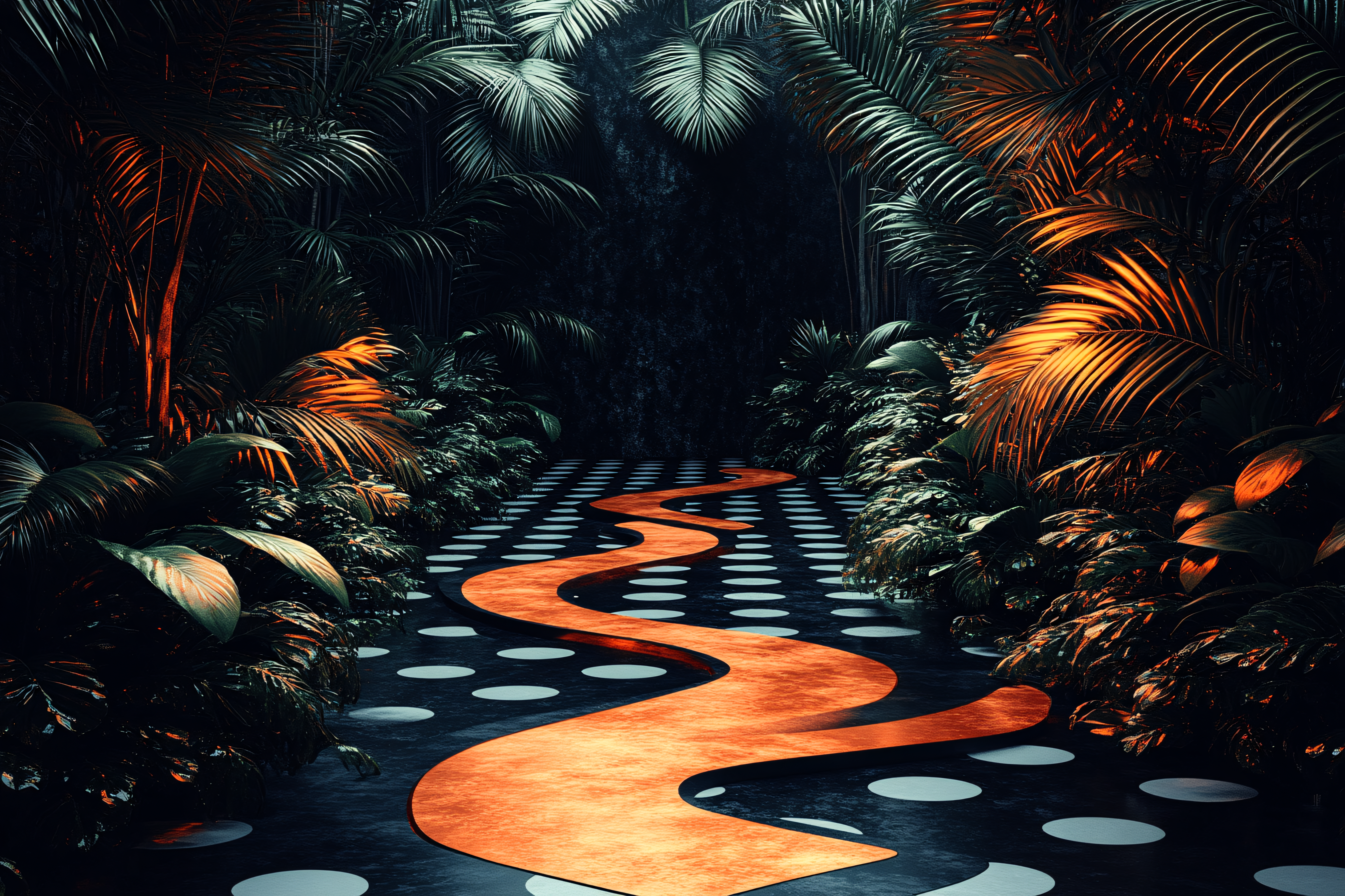 Mystical Jungle Path